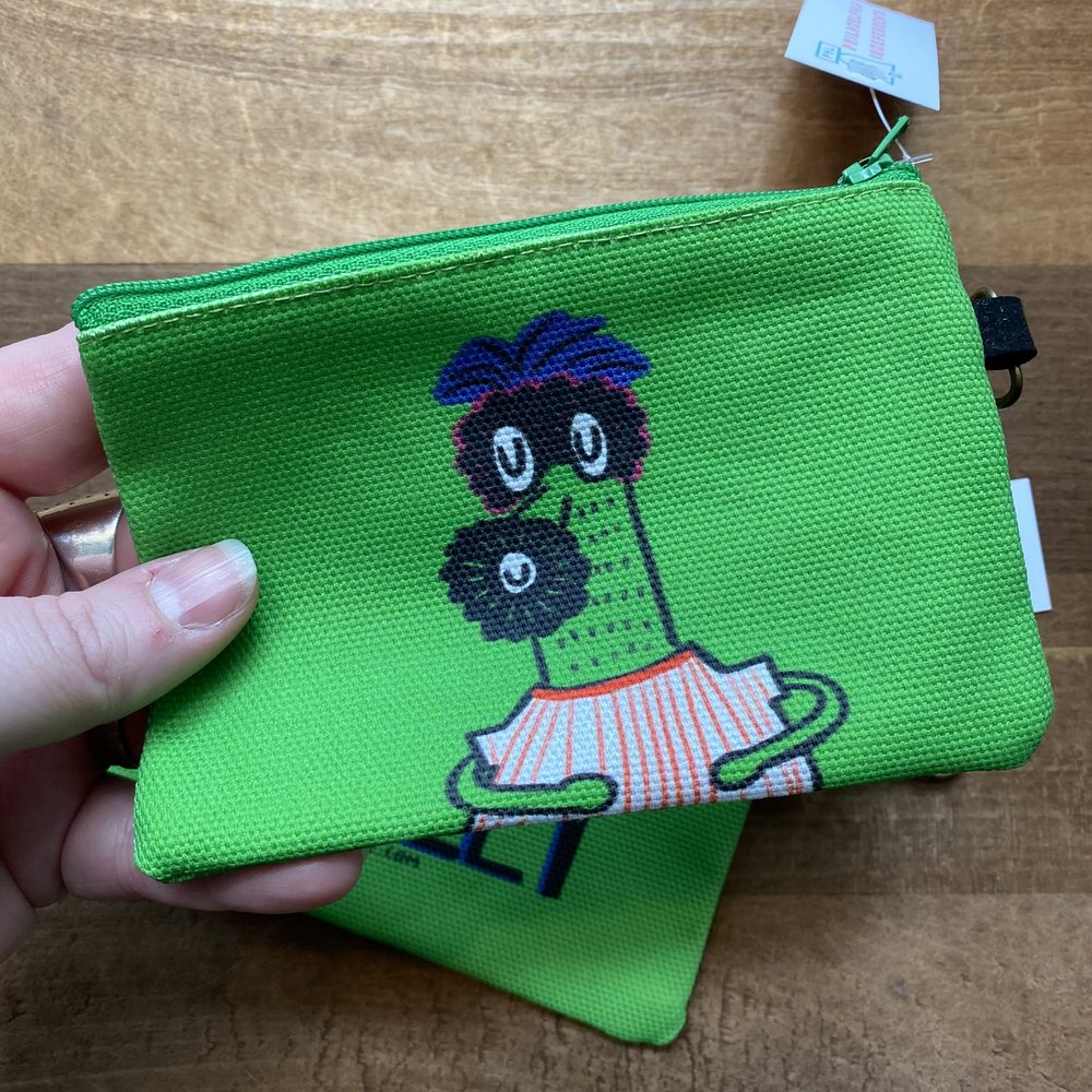 Gritty & Phanatic Zipper Pouches — Philadelphia Independents