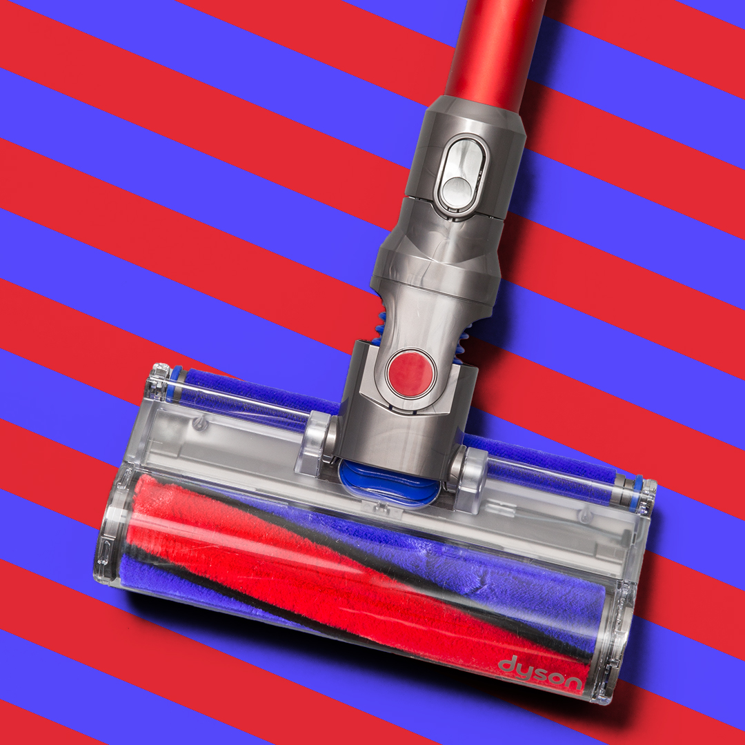 You don't need a cord to earn your stripes. #WinTheHolidays #Dyson #Cordless
