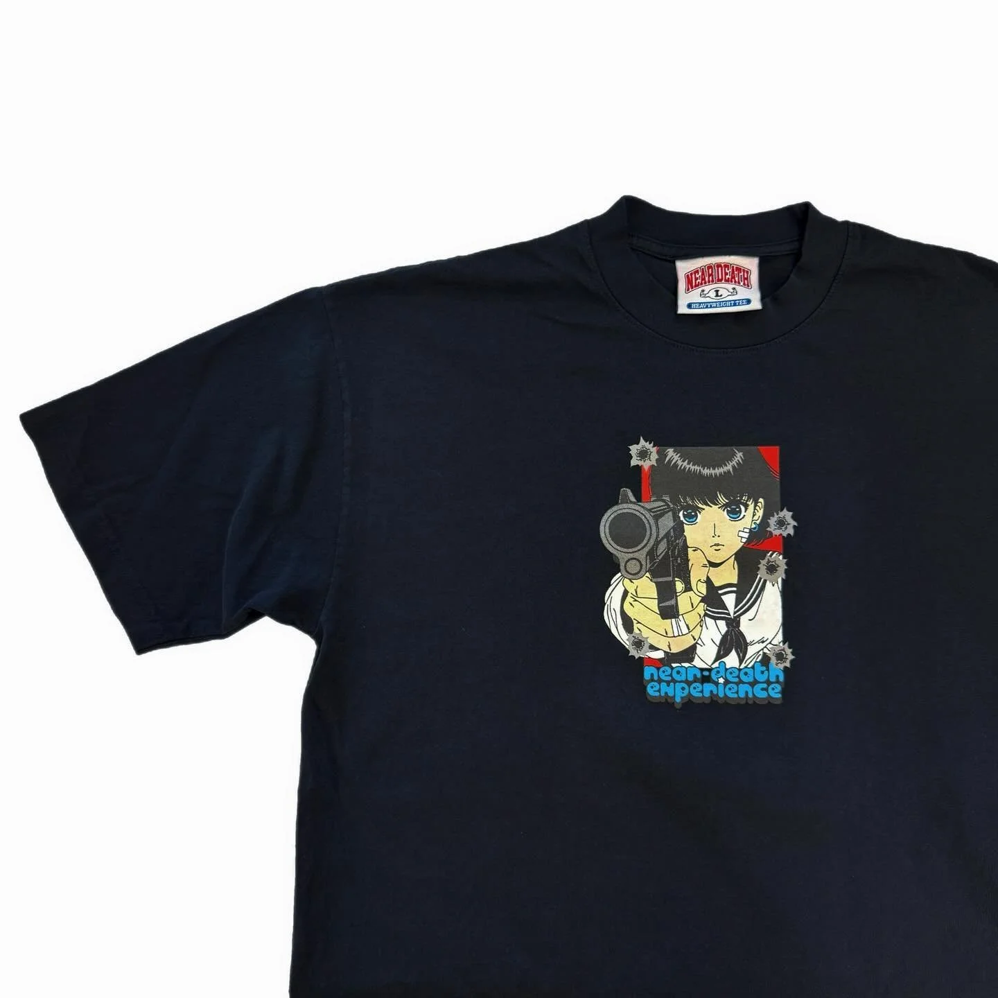 Surprise! New tee available now while supplies last 🔫

Available @ 
www.neardeathexperience.club