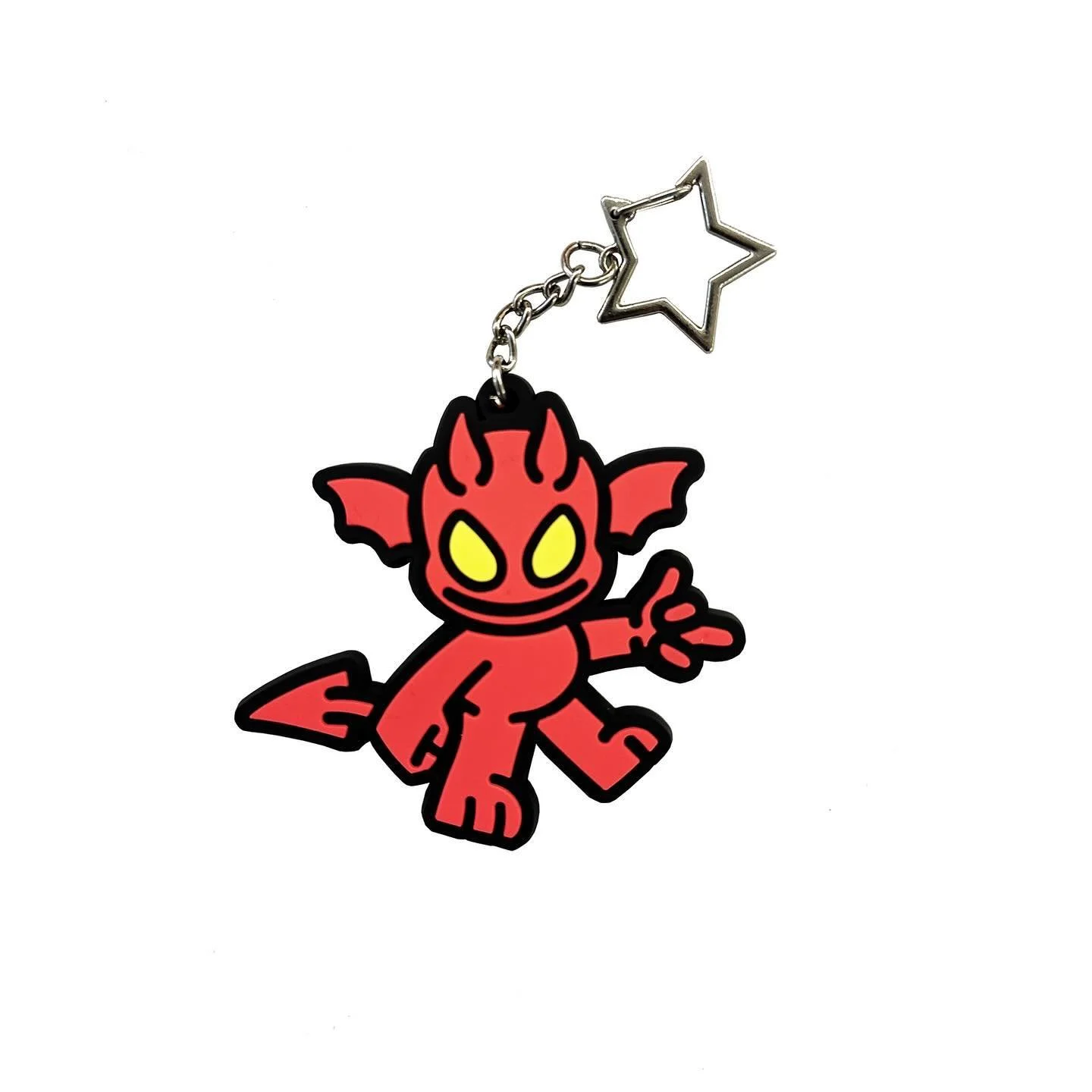 Devil Keychains available for a measly $6? Come on now. Still a limited amount of stuff available on the site! 

Link in bio to purchase 🌀