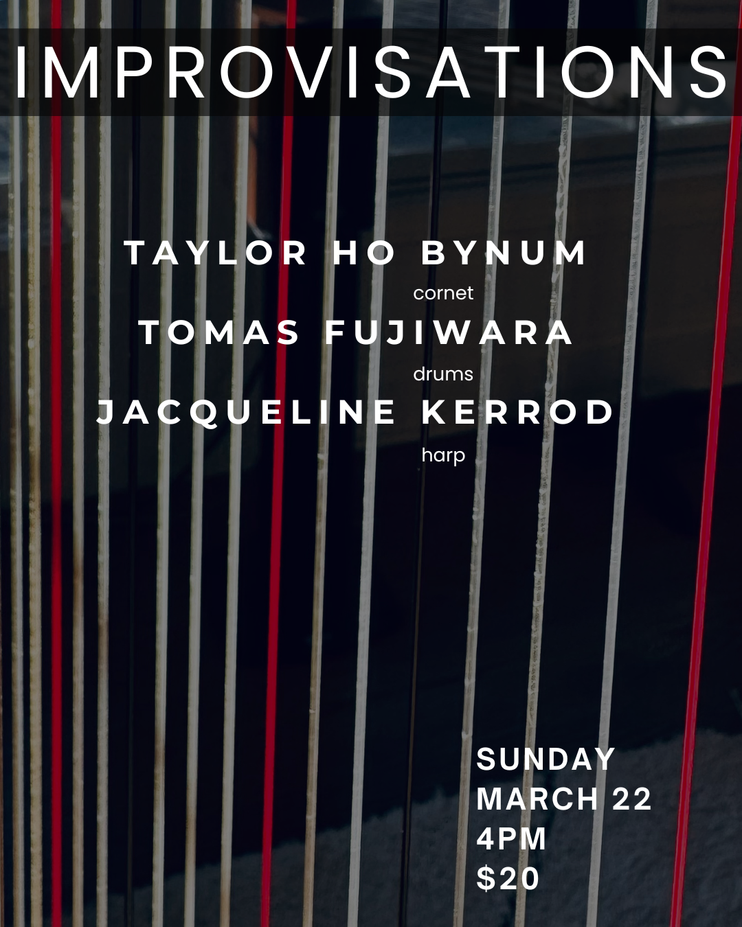 Taylor Ho Bynum + Tomas Fujiwara + Jacqueline Kerrod