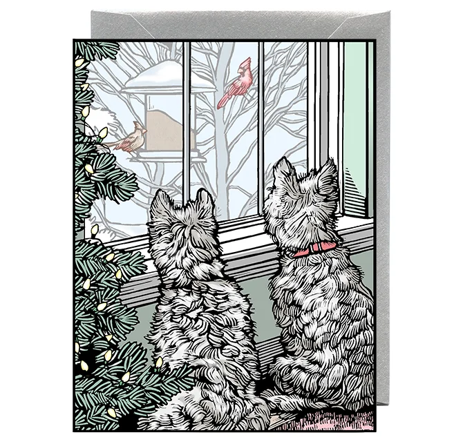 Westies at the Window