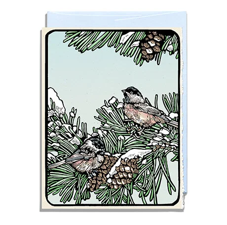 Black-Capped Chickadees