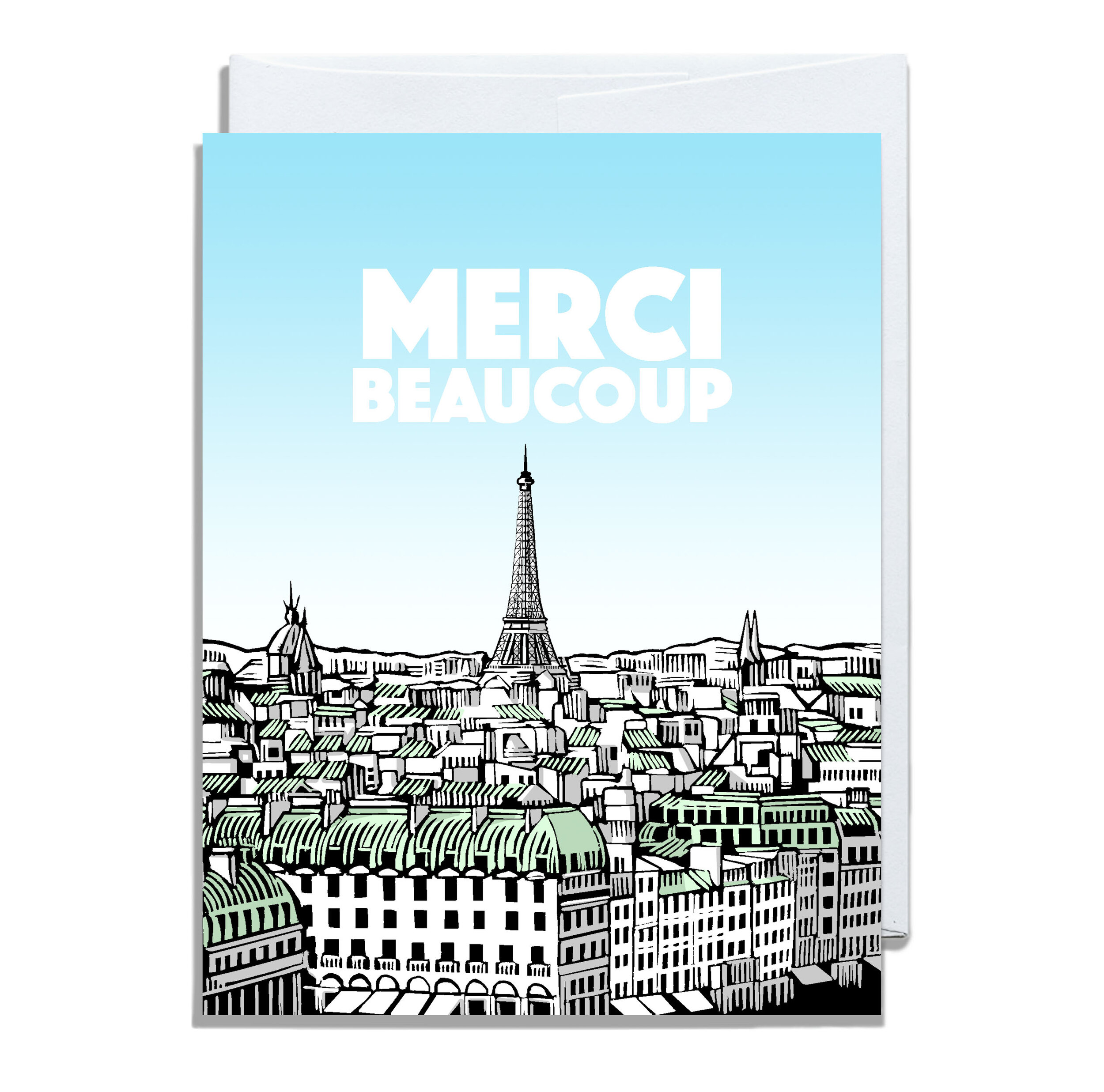 Merci - Paris Thank You Card