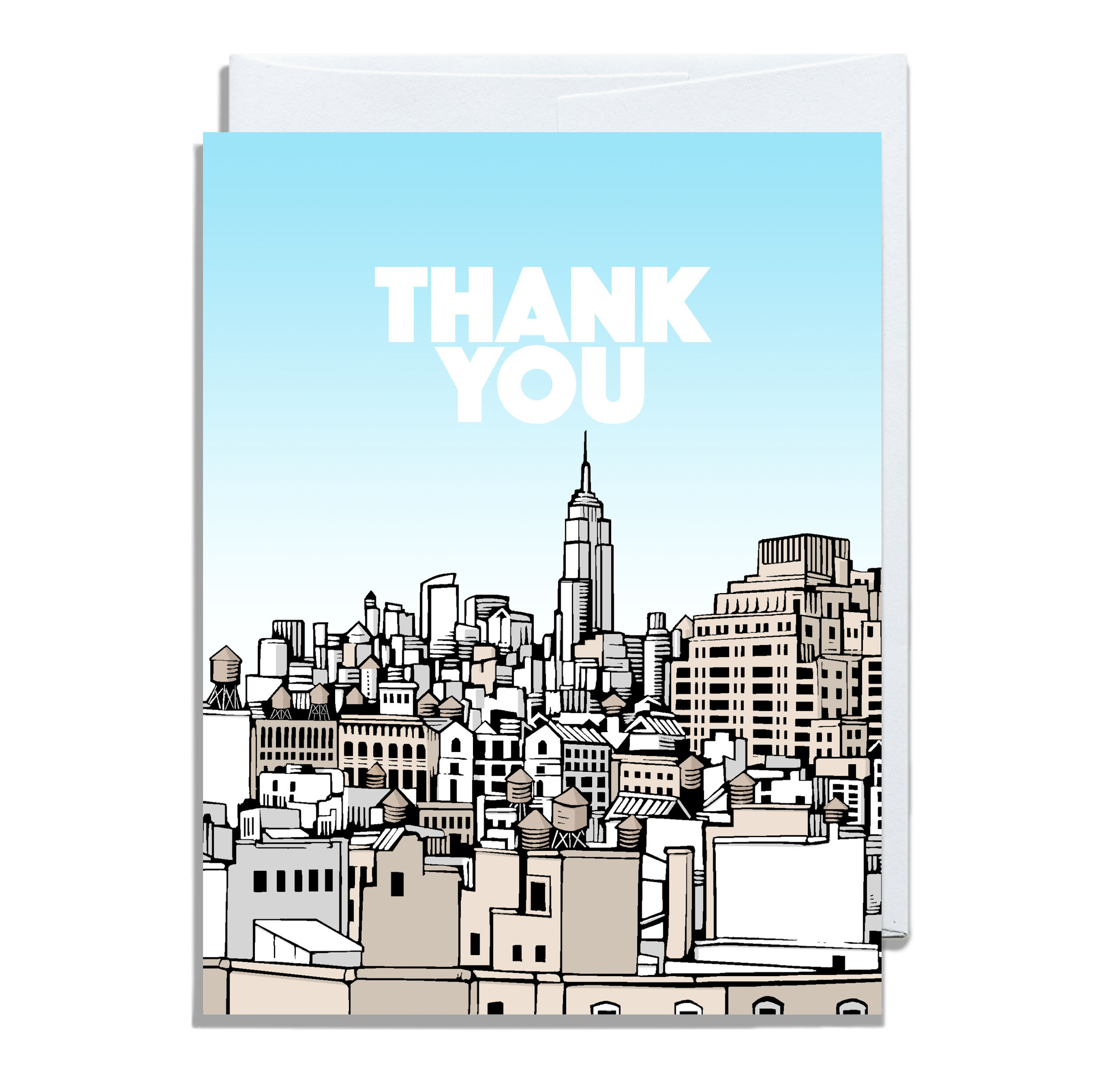 Thank You - New York City Thank You Card