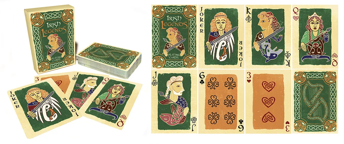 Irish Legends Playing Cards