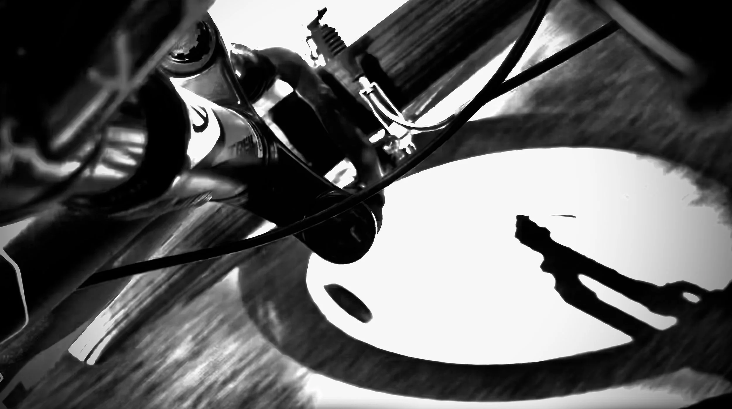 My Composing Process: biking while looking down (2022)