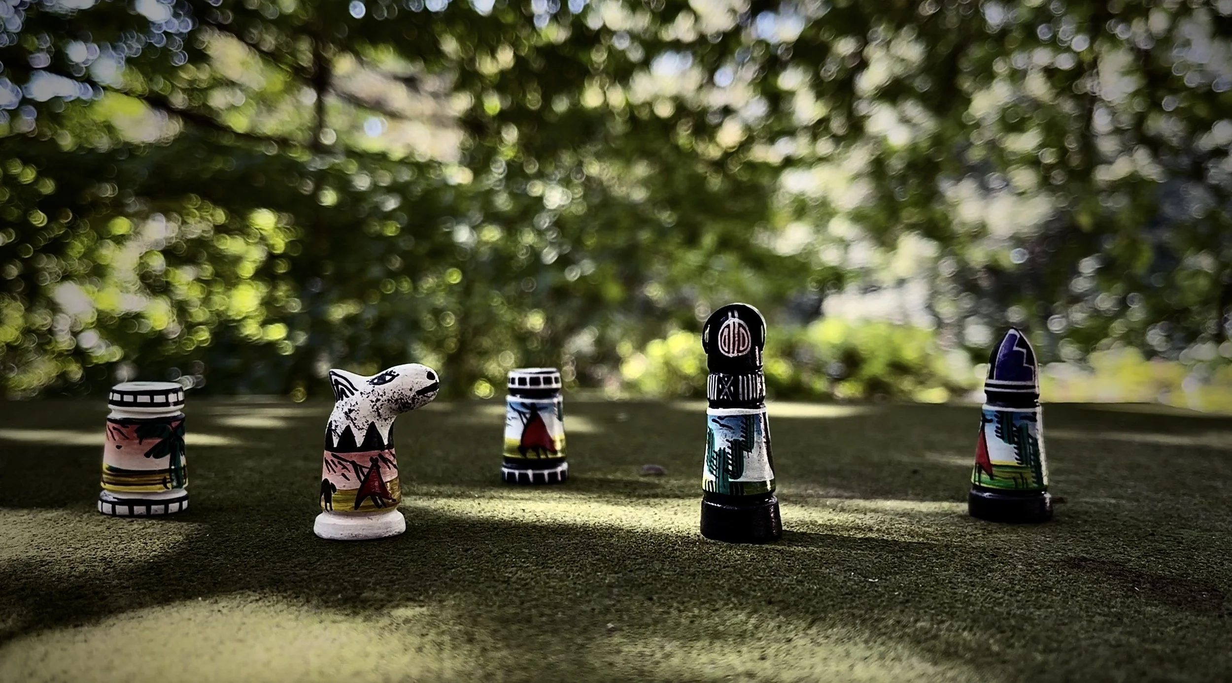 My Composing Process: clay chess pieces litter my mind (2022)