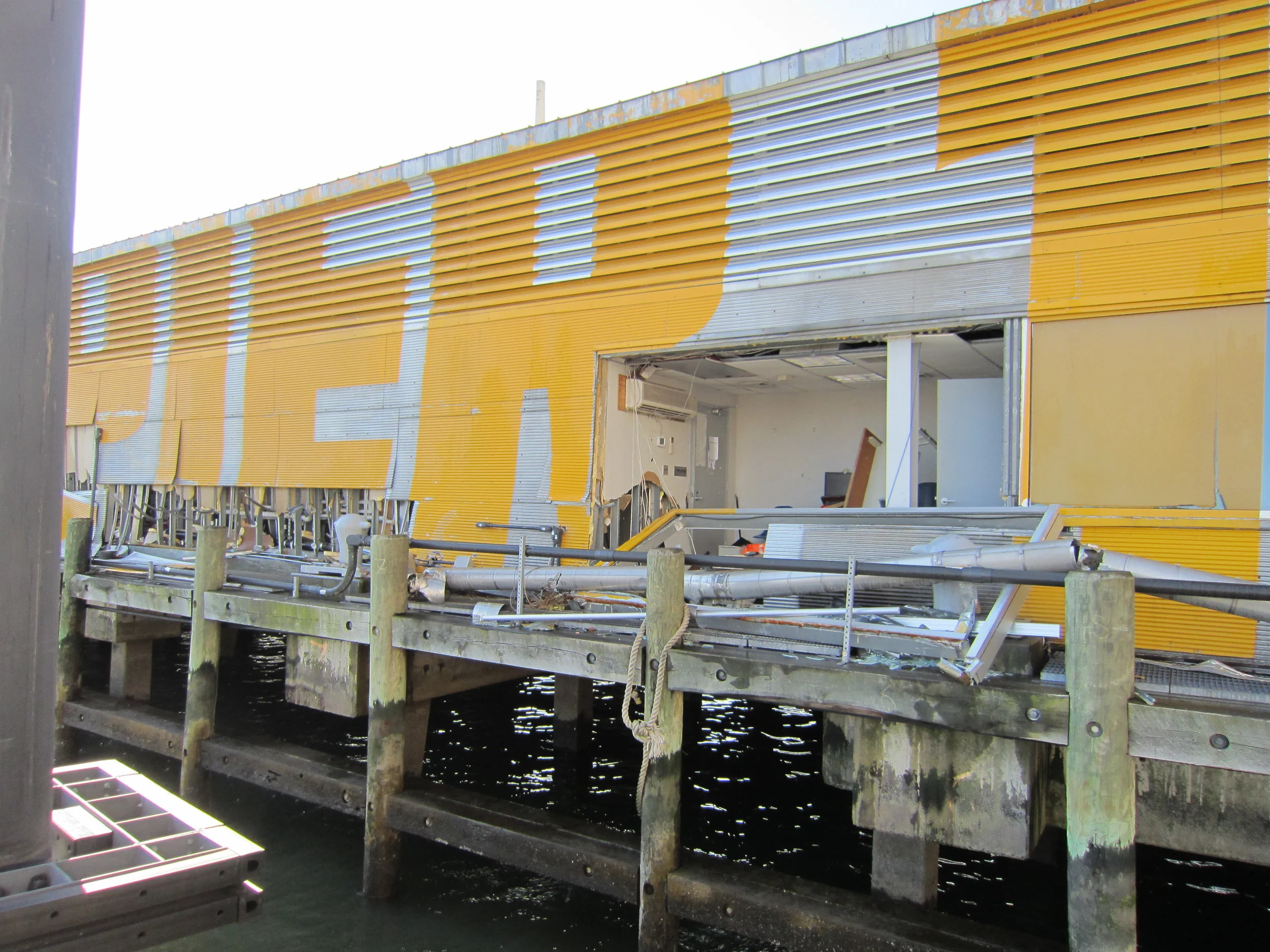 Pier 11 Hurricane Sandy Storm Damage