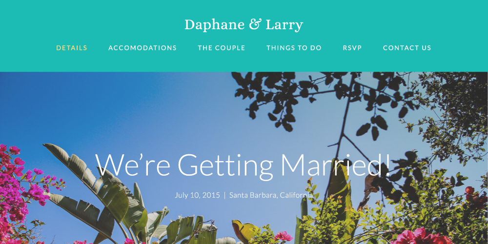 Daphane & Larry Wedding