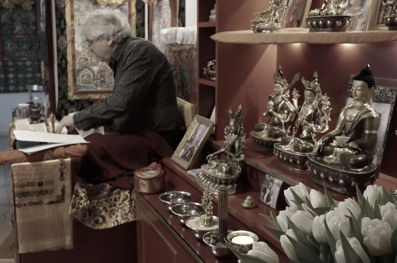 Lama Jampa Thaye in Stuttgart