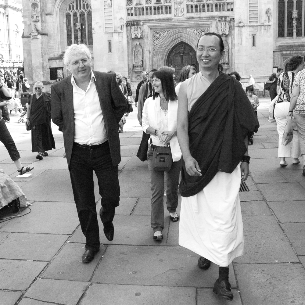 H.H. 42nd Sakya Trizin and Lama Jampa Thaye, UK, 2011