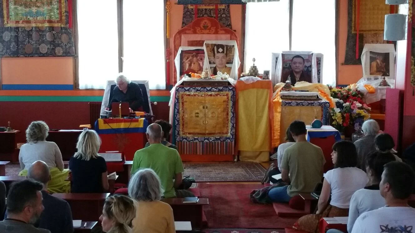 Teachings at Karma Migyur Ling in France