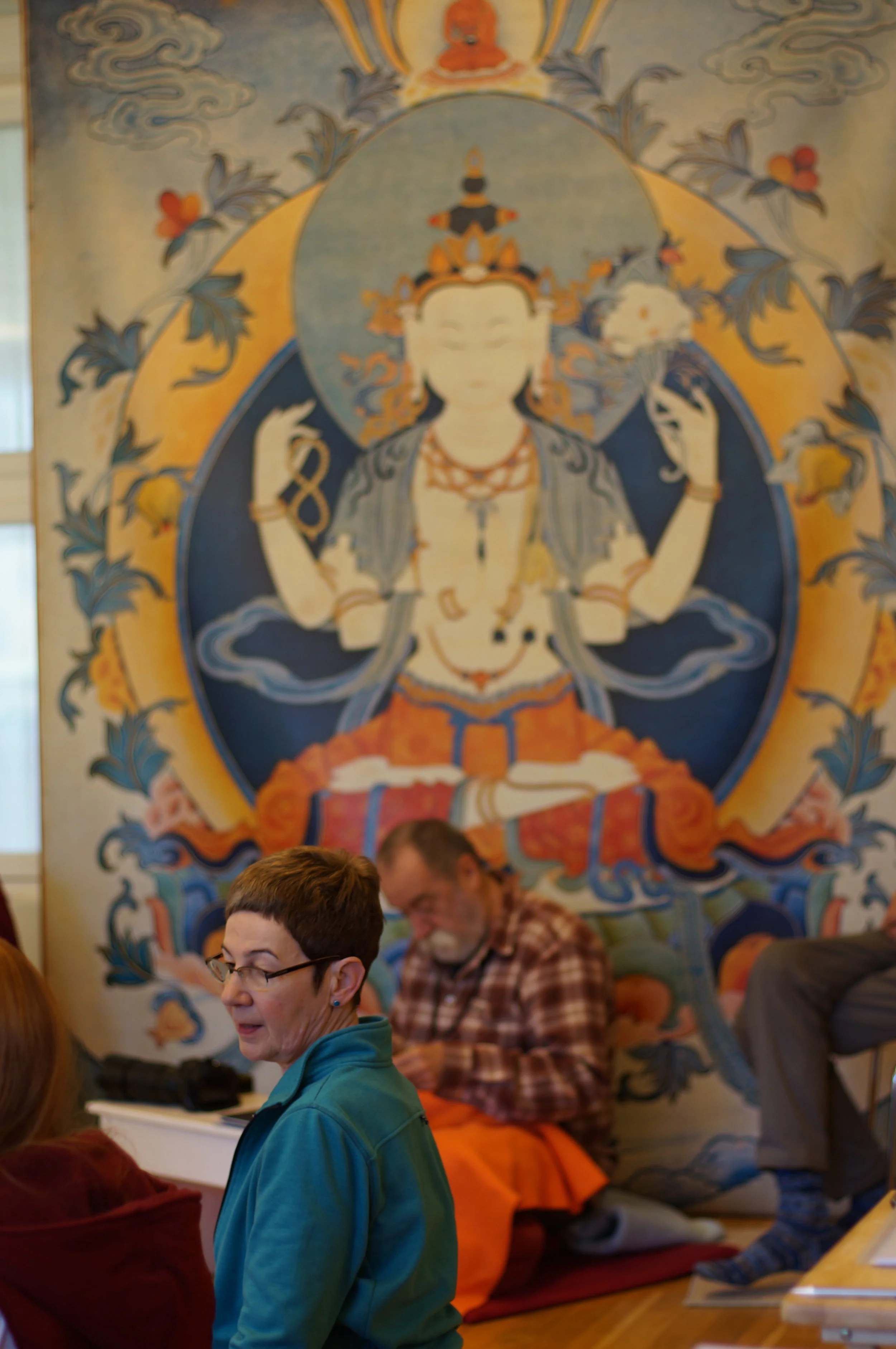 Lama Jampa teaches the Great Madhyamaka in East Germany