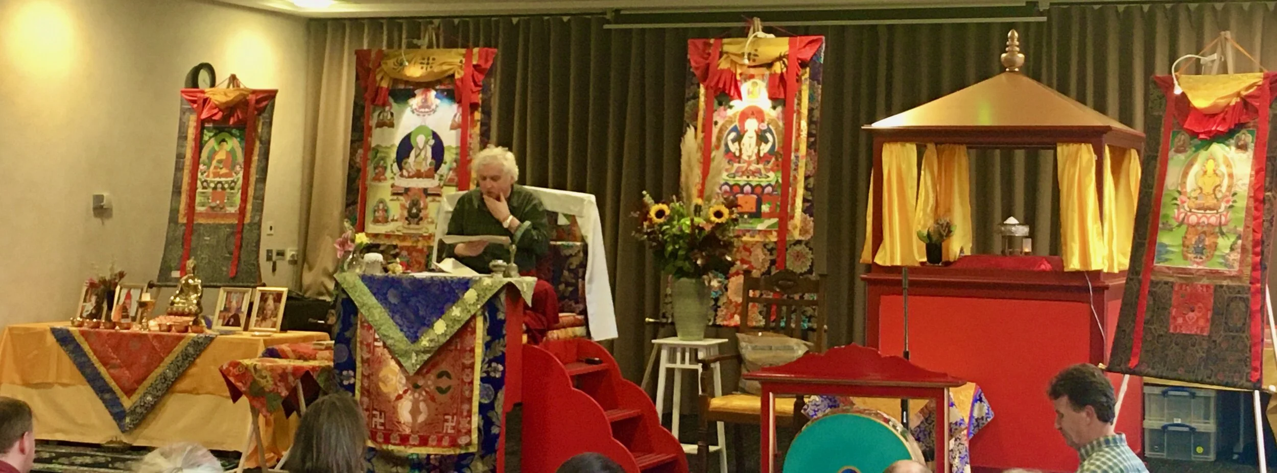 Shining brighter in the light of the moon – a day of teachings with Lama Jampa Thaye
