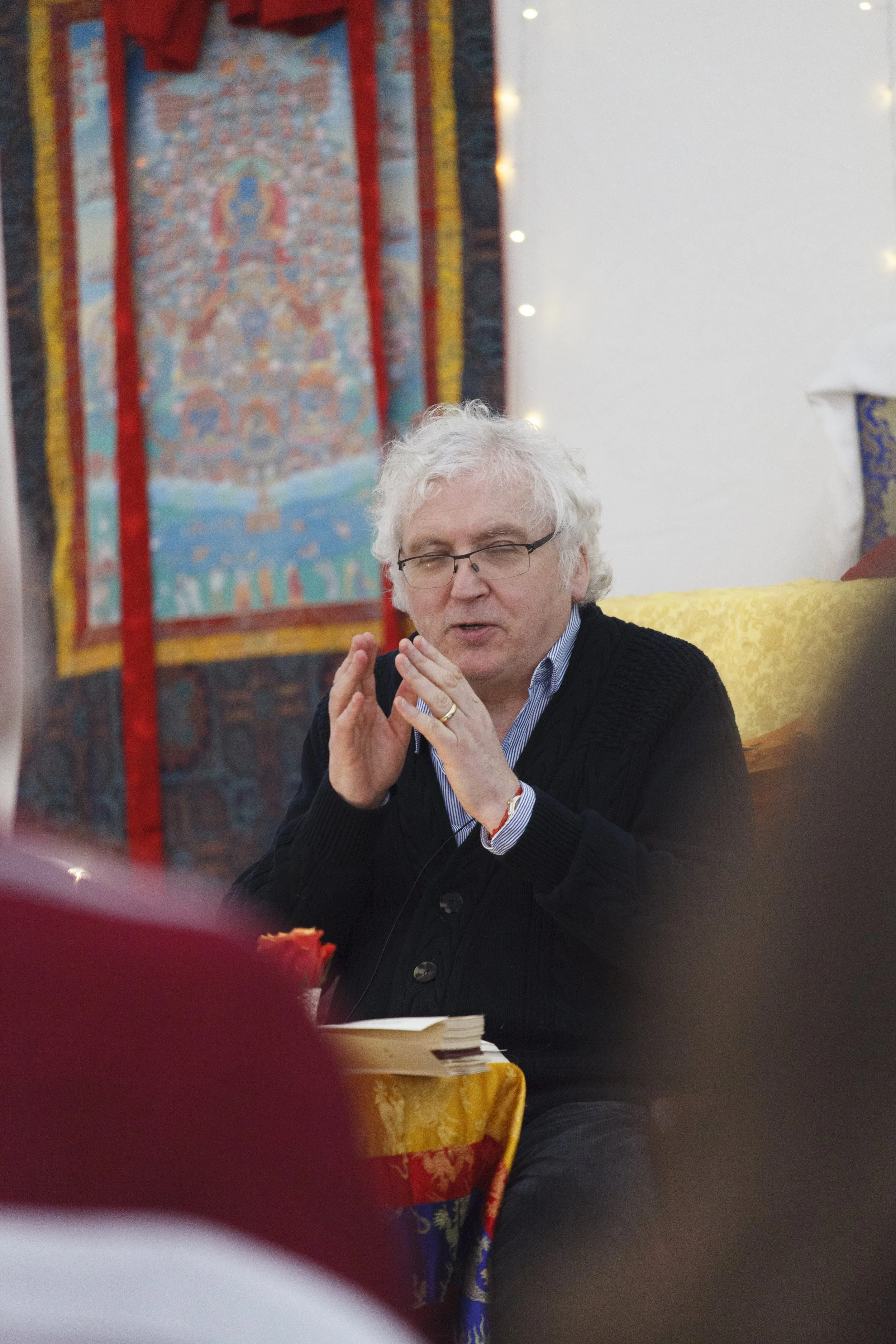 Noble teachings at a noble venue