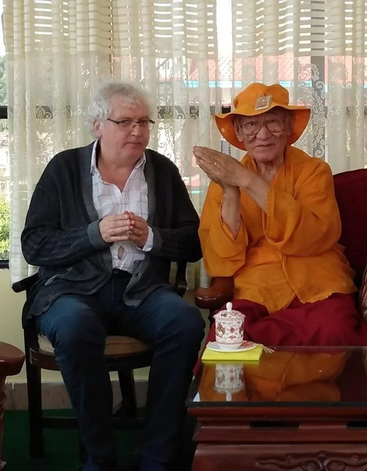 A long awaited meeting in the holy land of Nepal