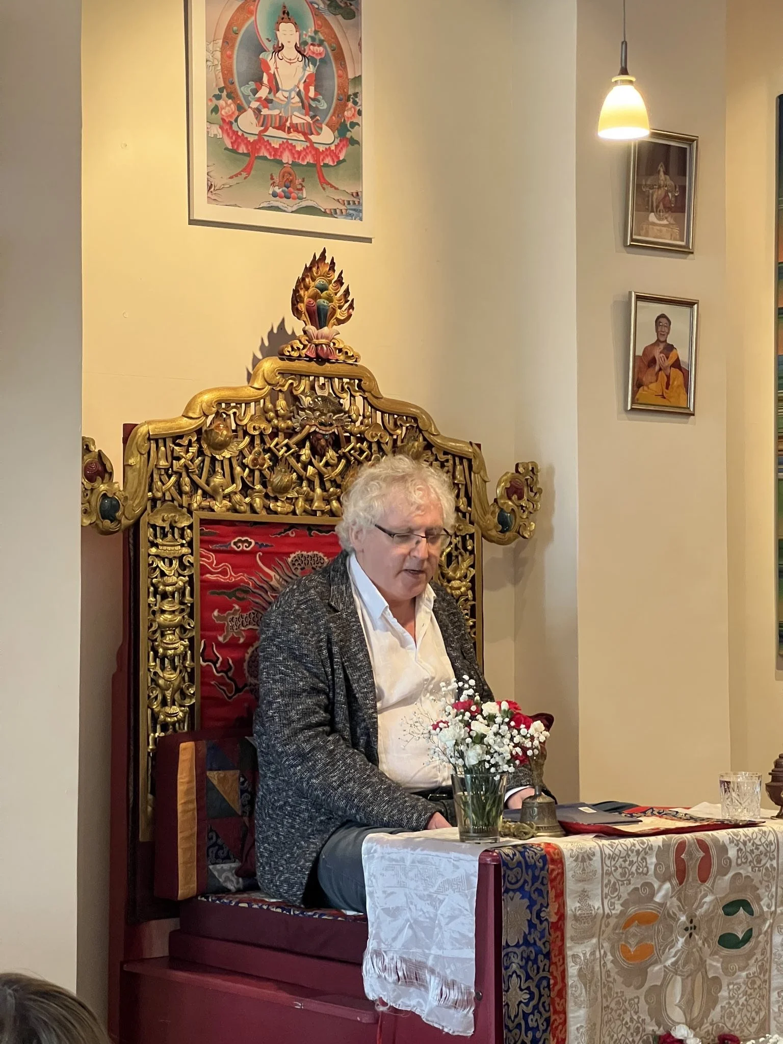 Sun rays of the holy dharma shine once more on LA