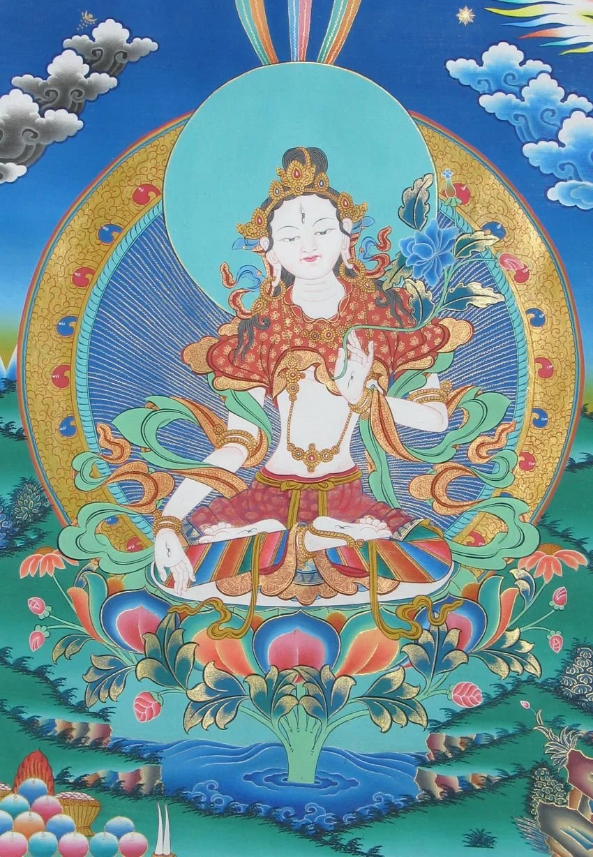 Retreat on White Tara of the Wish-Fulfilling Wheel