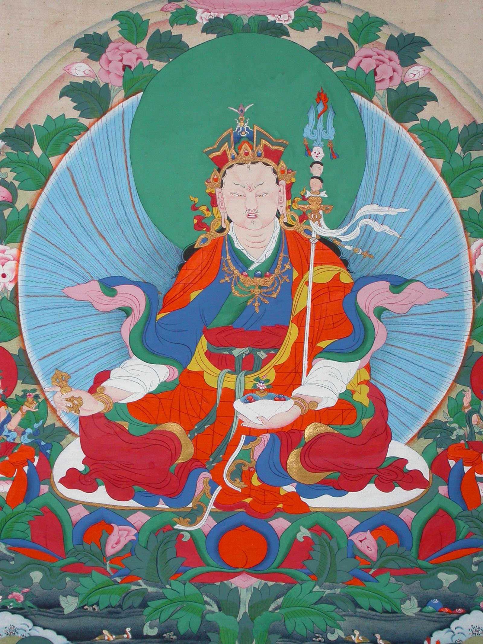Guru Rinpoche Thangka fro Kham-18.jpg