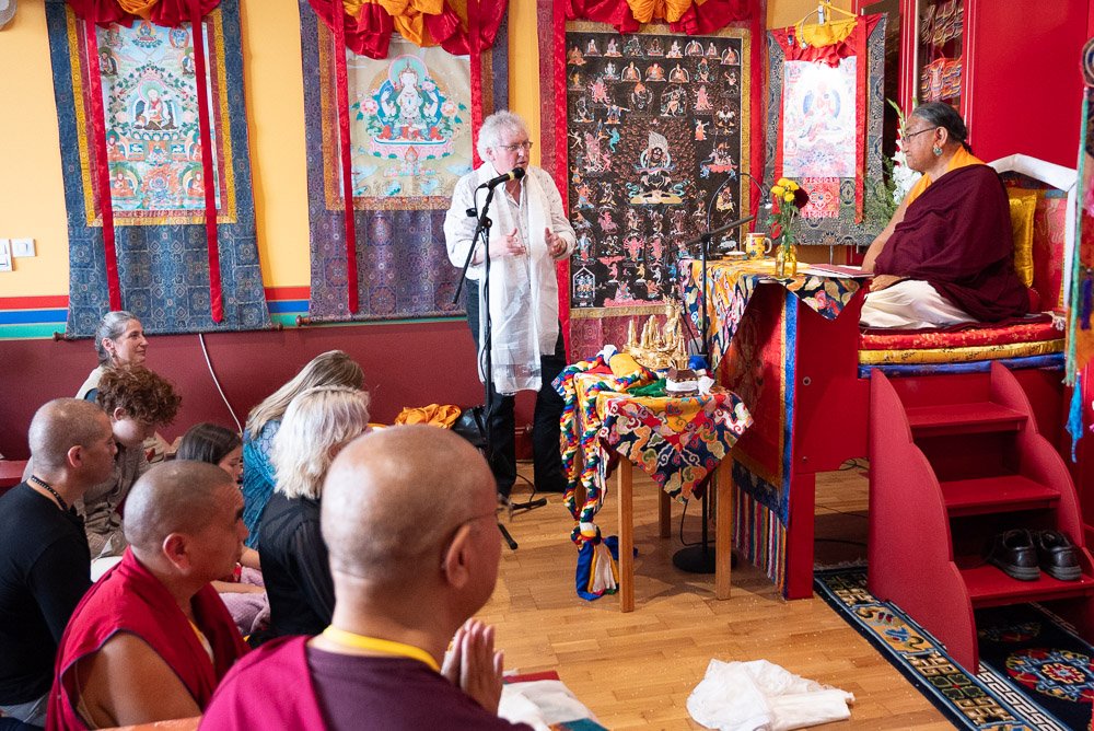 Trichen Visit of His Holiness Sakya Gongma Trichen to Sakya Changlochen Ling ...