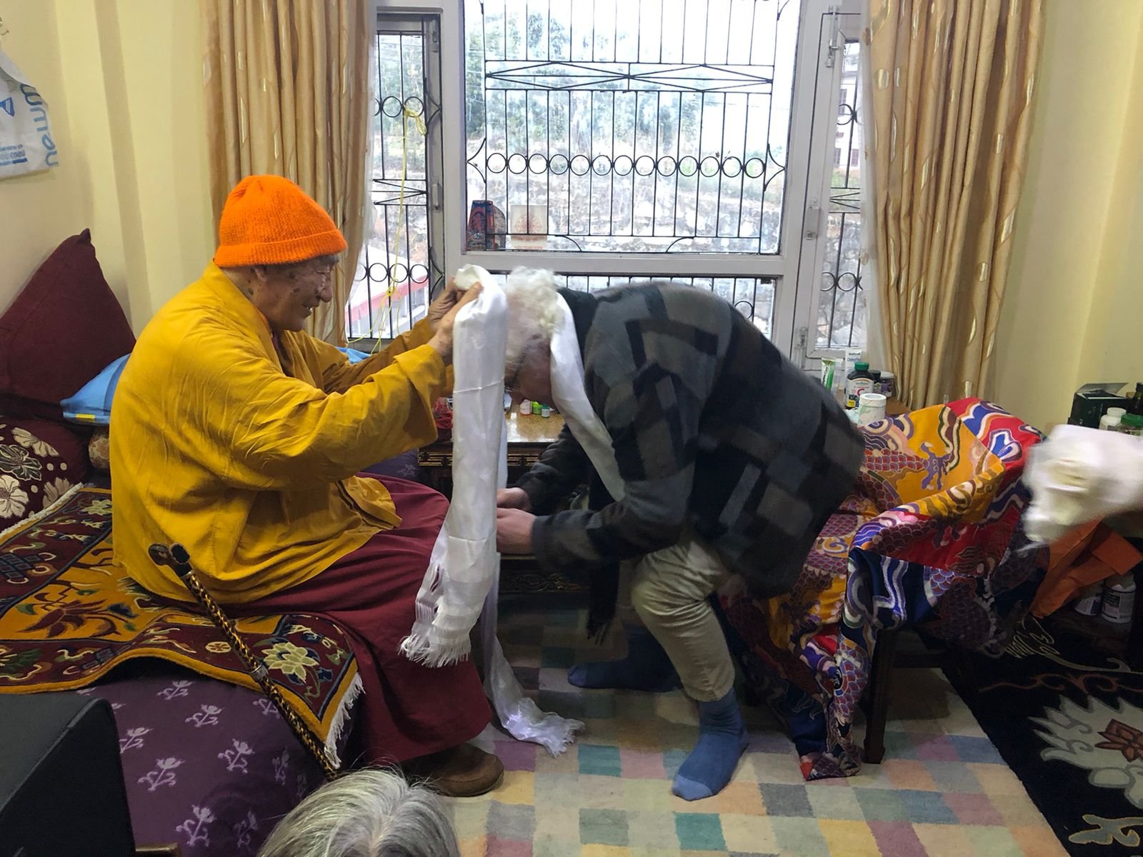 Lama Jampa Thaye, Karma Thinley Rinpoche farewell 3.jpeg