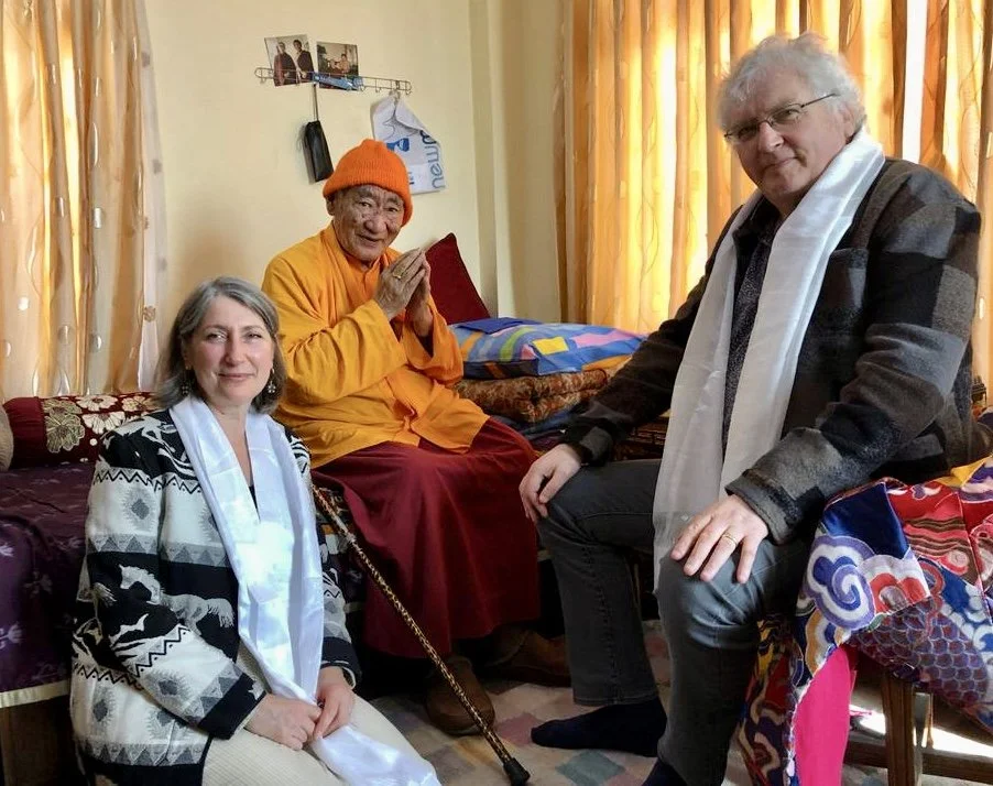 Visit to Karma Thinley Rinpoche and holy sites of Nepal