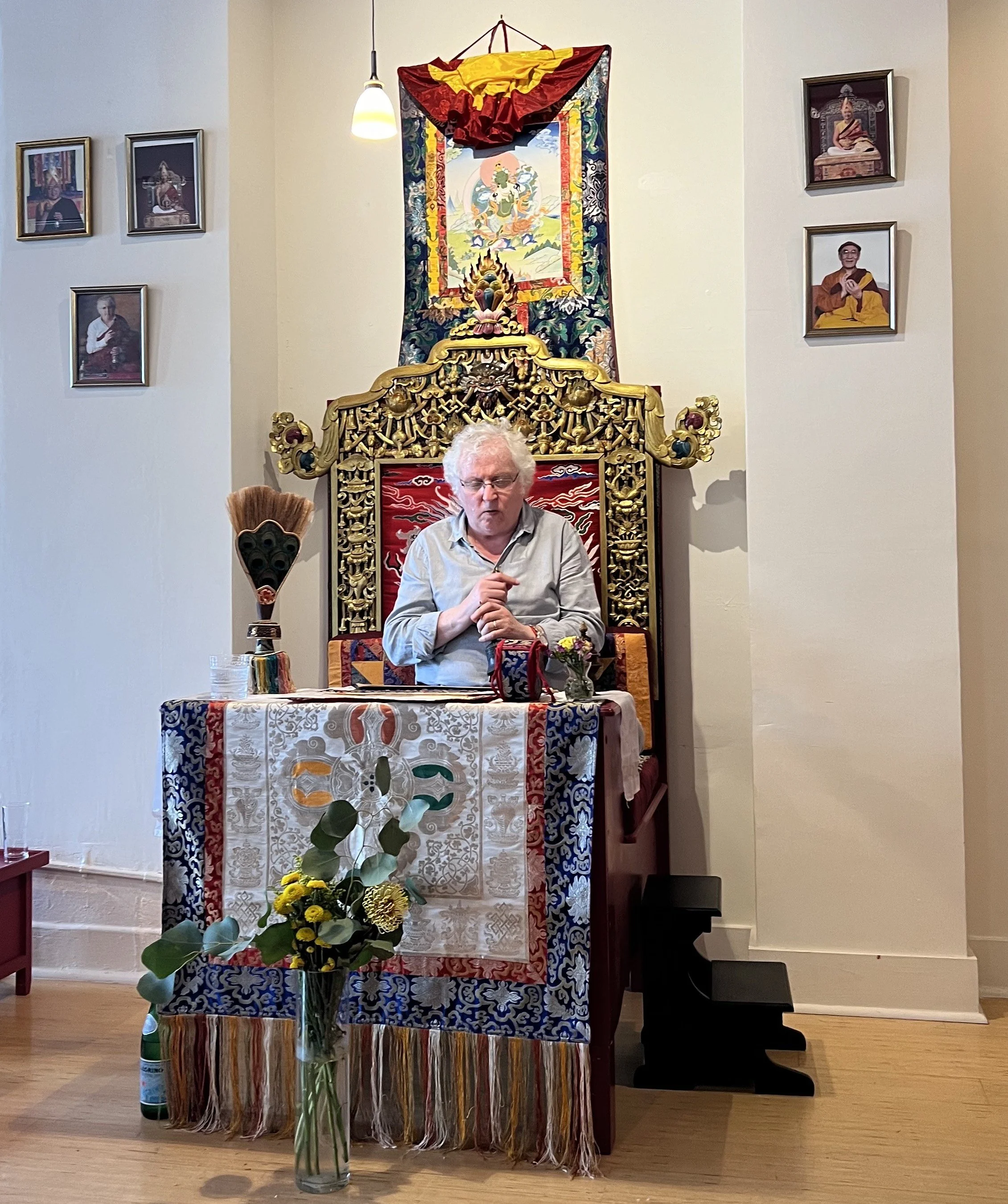 L.A. transformed by the light and warmth of Lama Jampa's presence