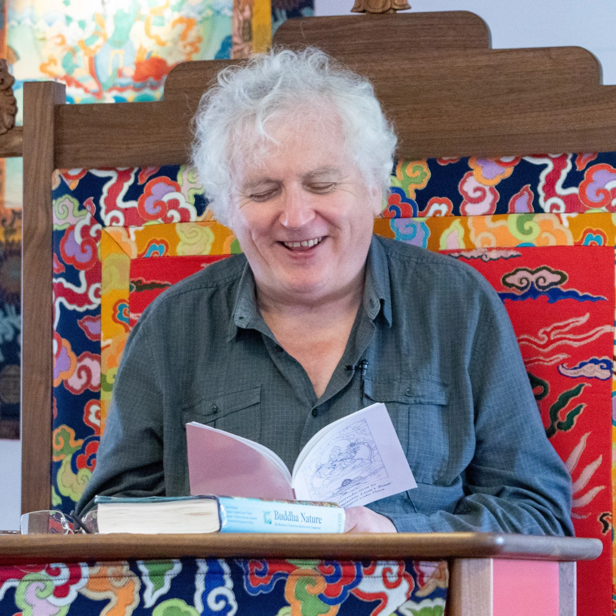 Nothing to add, nothing to take away - receiving teachings on the Buddha nature in Manchester.