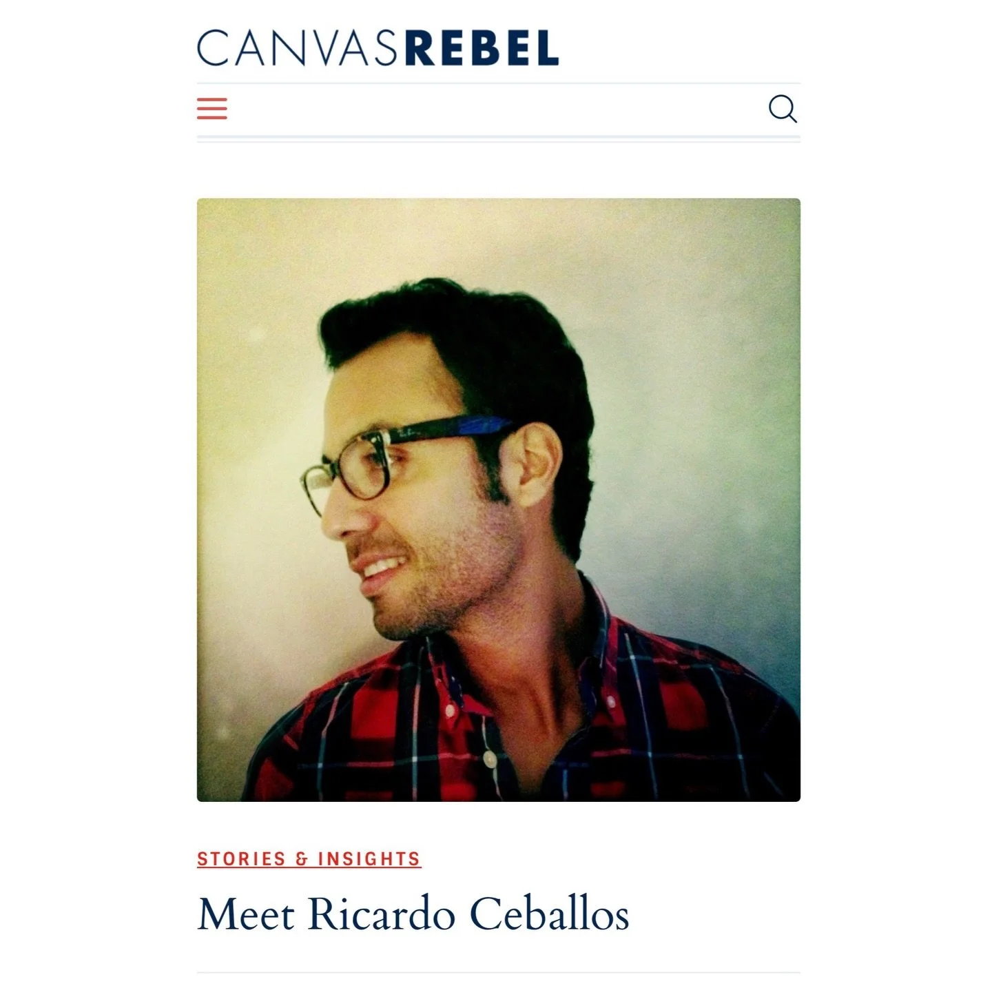 Had a great time chatting with CanvasRebel and sharing a little bit of the madness, luck, and very real heart behind how I got here.

One of my favorite parts of this conversation was being able to talk about something that matters deeply to me, the 
