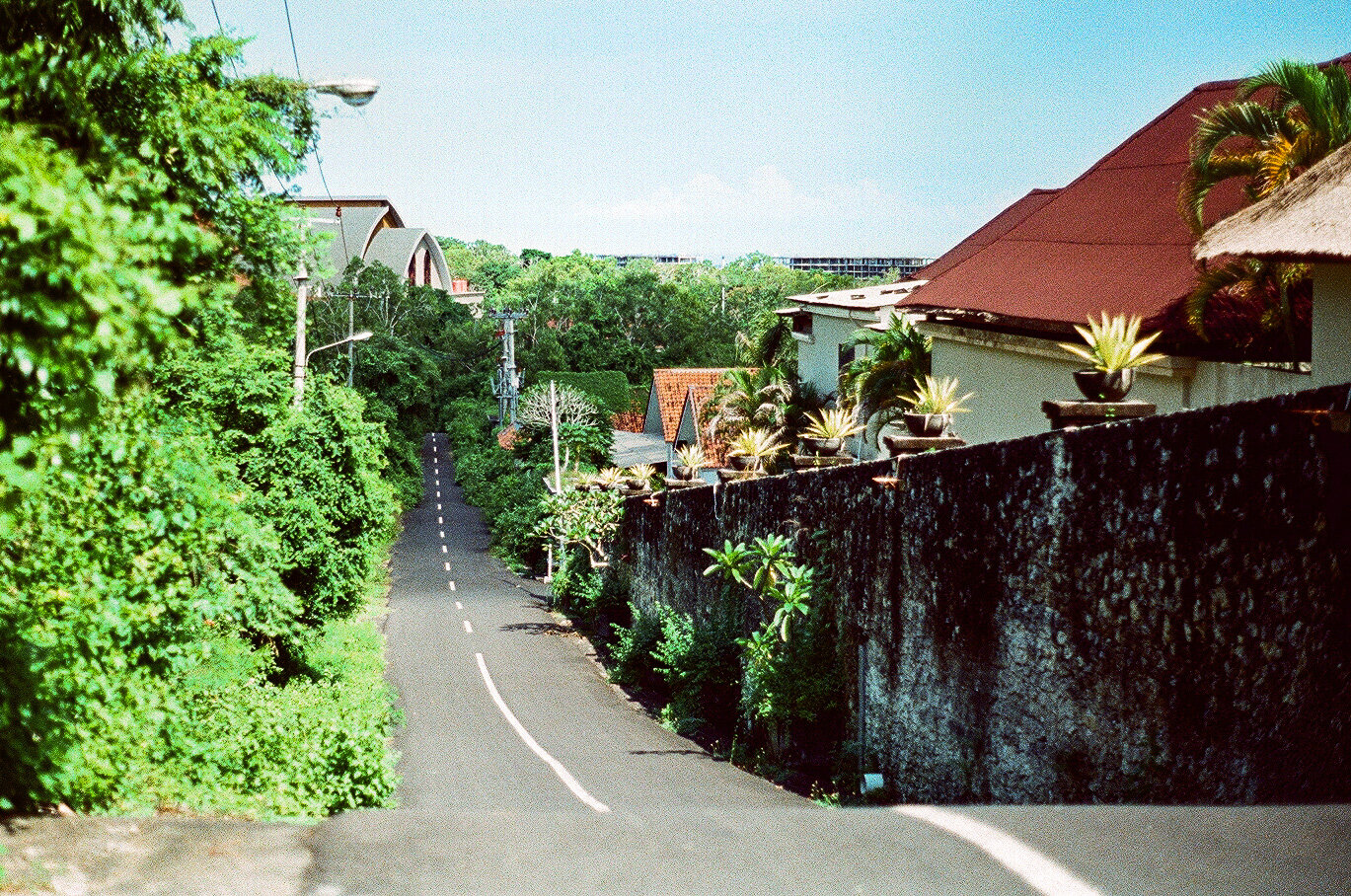   Road to Paradise, or Cafe Balangan , Bali 