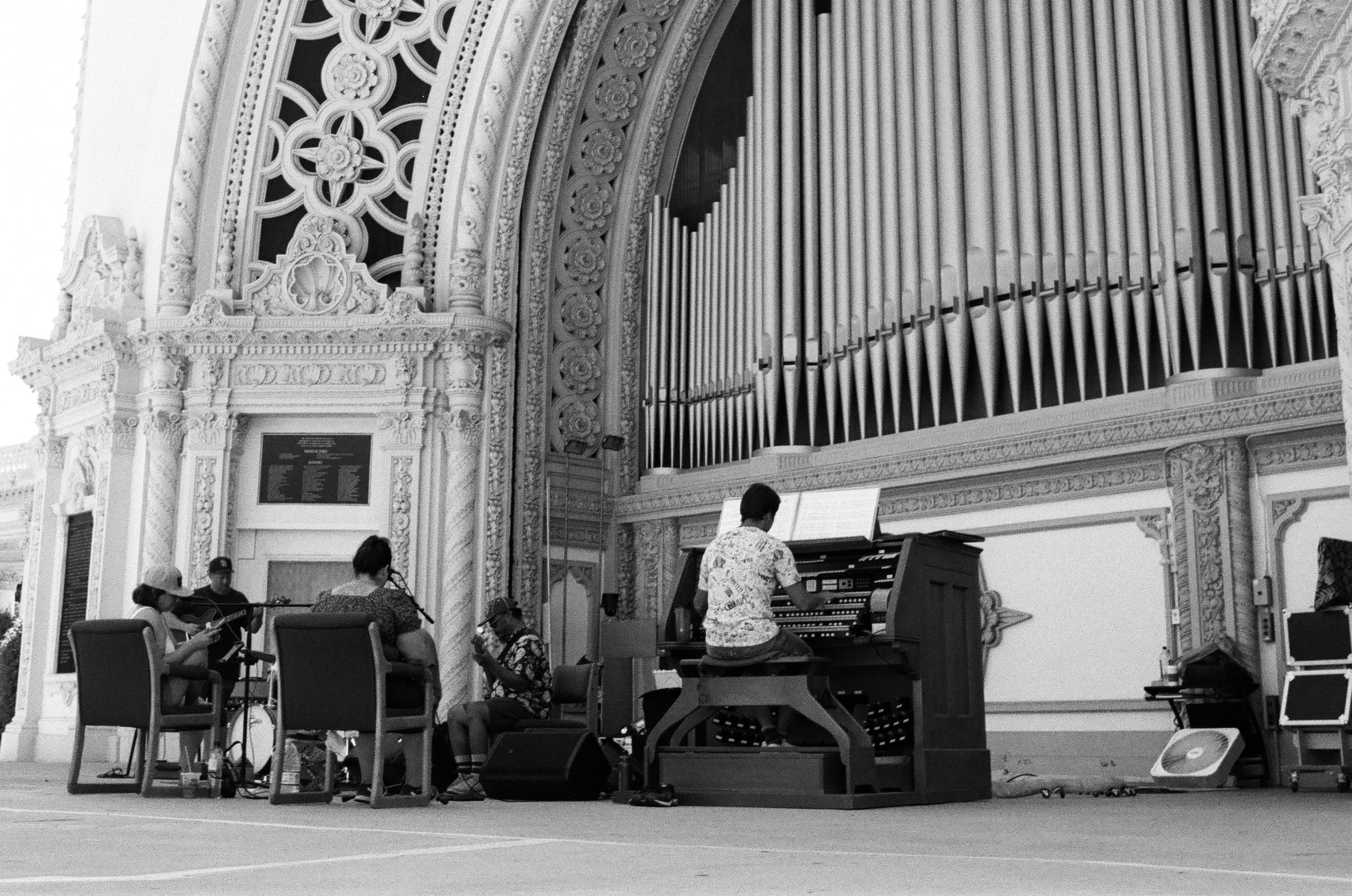   Sunday Rehearsal,  San Diego 