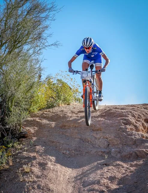 I had no idea that this drop was coming in as I did not pre-ride the course and the 2nd lap was different than the first one! Nice surprise though :) Photo by Kenny Wehn 