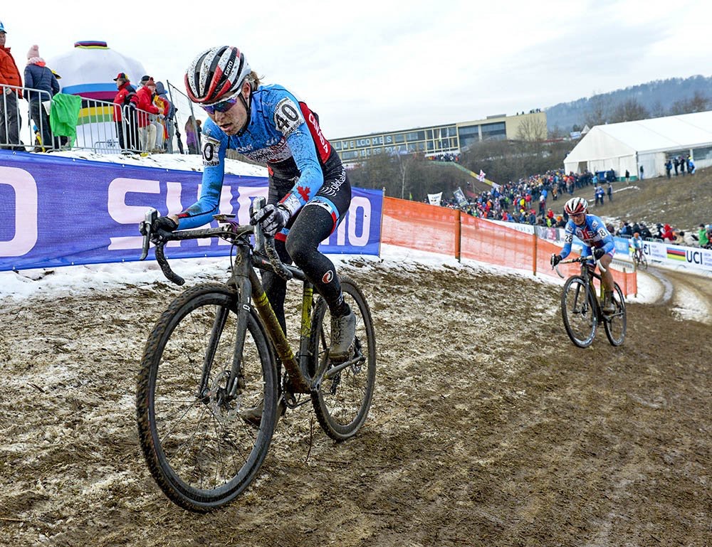 A few seconds before Katerina passed me. Photo from Rob Jones
