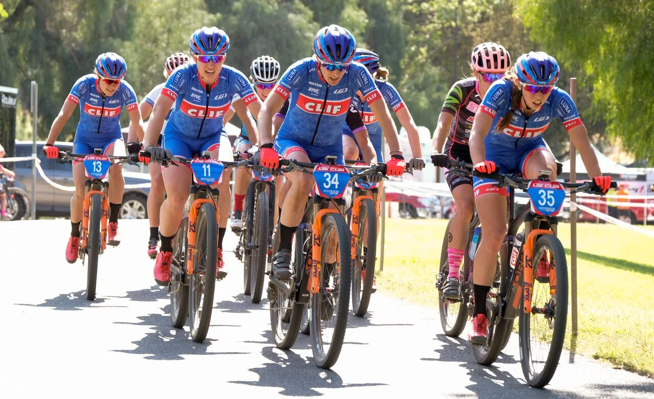 When I finally catch up to the main group! Phew! Photo by Dave McElwaine