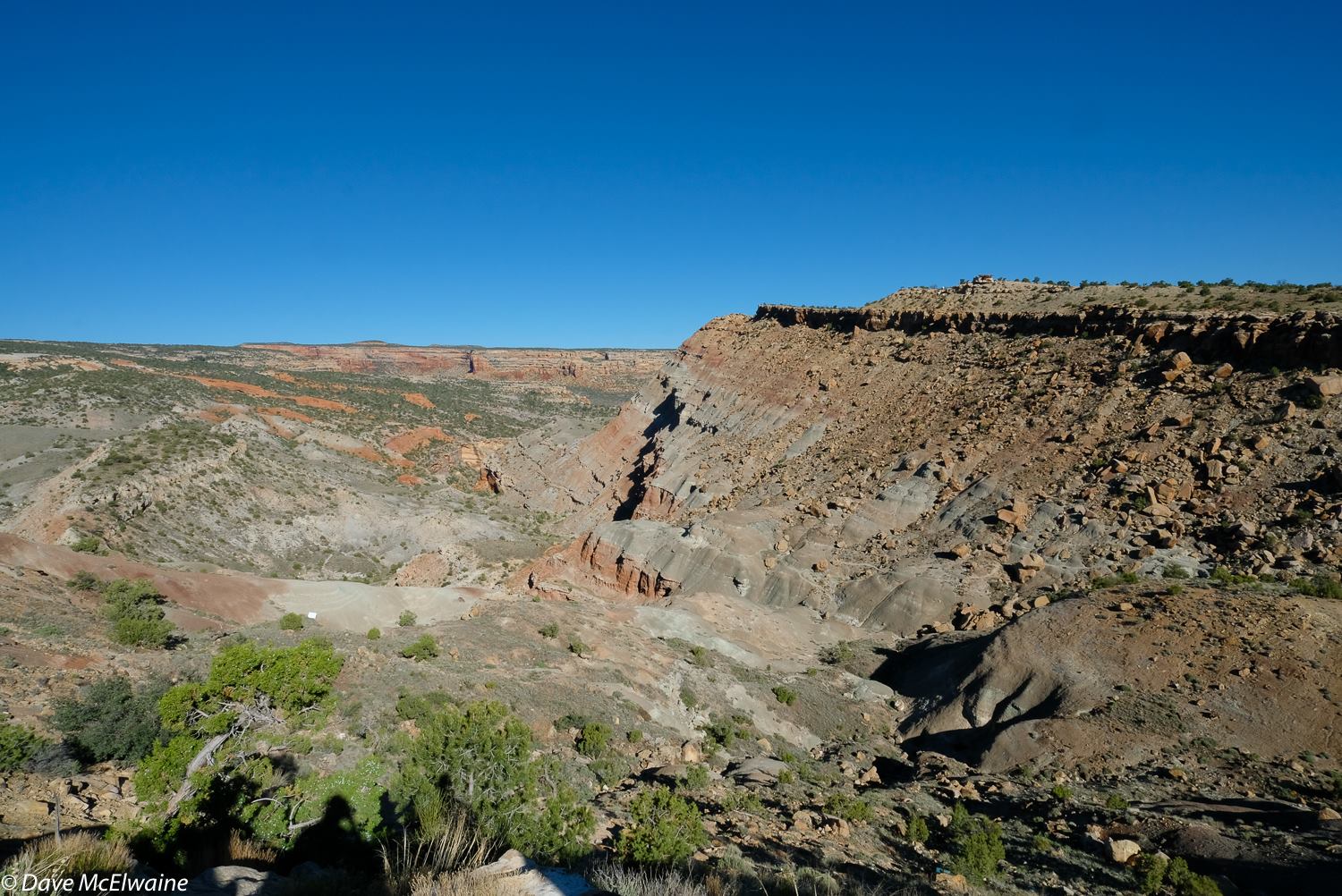 At some point during that race, we rode in that canyon. So pretty! Photo by Dave McElwaine