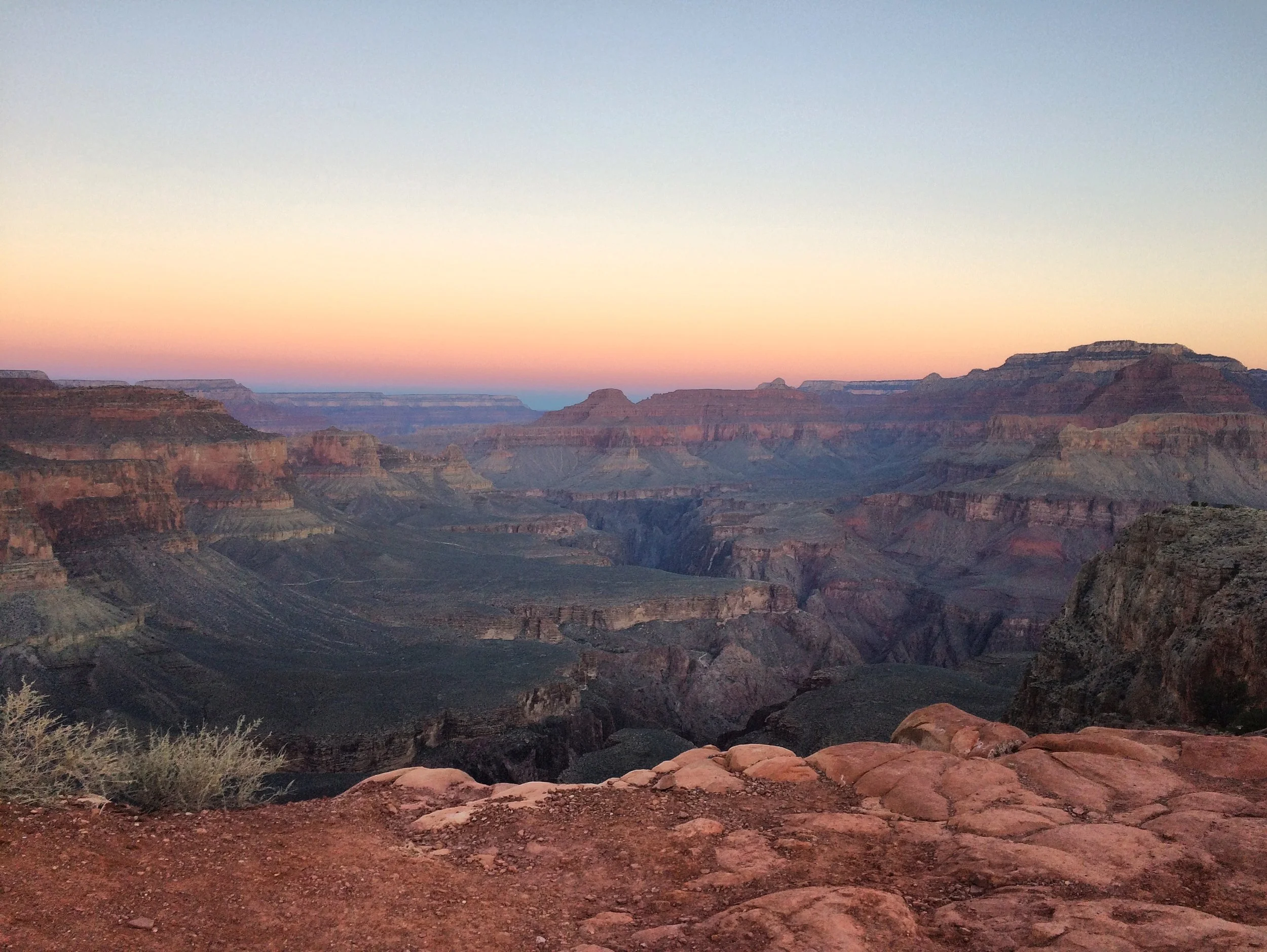 After CX Worlds, I had about a month off the bike. Dave and I went camping in the Grand Canyon. We woke up a few hours before sunrise and hiked/ran 35km across the canyon.I injured myself with all that running and my achilles tendon bothered me for the following month. It was dumb to run 35km with no preparation, but I guess the view was worth it! Taken by trusty iphone. 