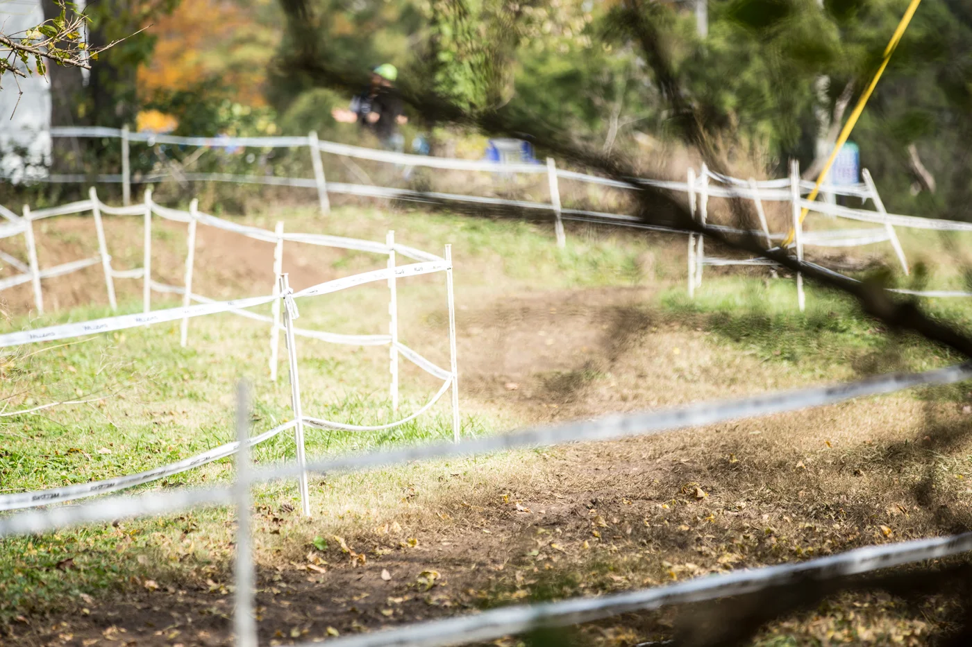 It may sound silly, but every time I go to a cyclocross event, I'm so happy and excited by the fact that some people took the time to create and map a course for us to ride on. I know that's the whole point of signing up for a race, but man does it make me feel lucky and giddy to get on it and practice! 
