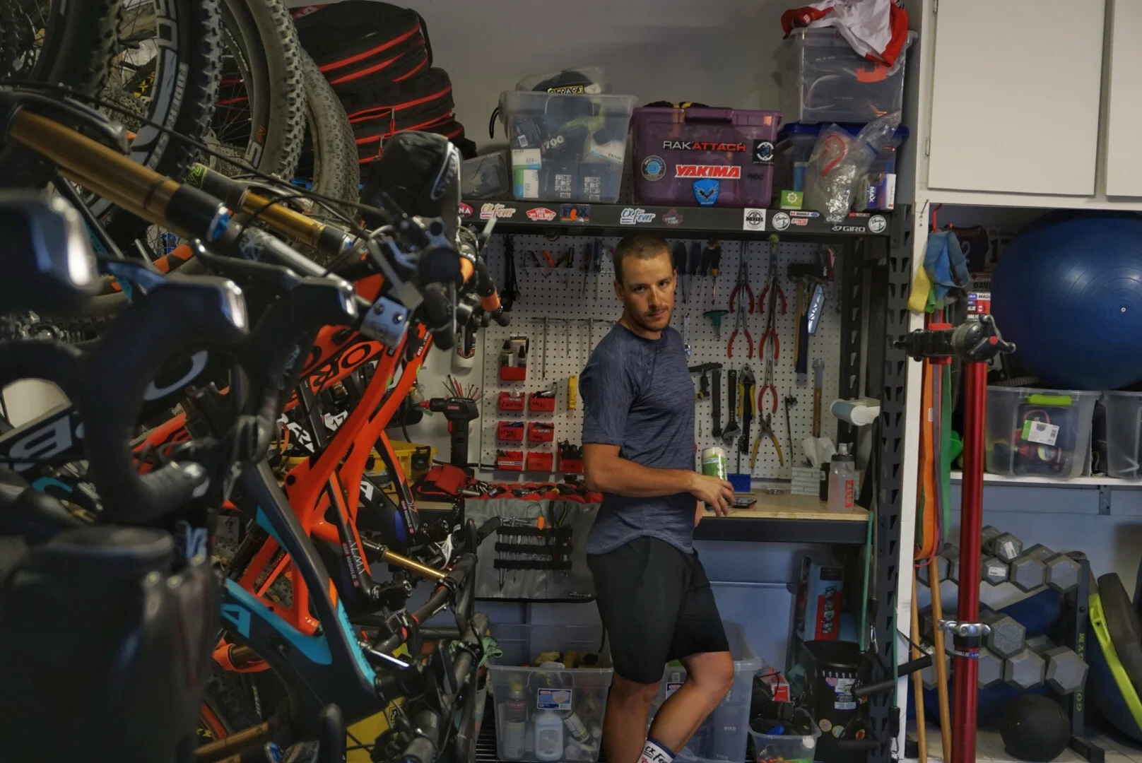 Par chance pour moi, David est toujours présent pour m'aider durant et entre les entrainements. C'est aussi lui qui s'occupe de toute l'organisation, comme vous pouvez voir! 