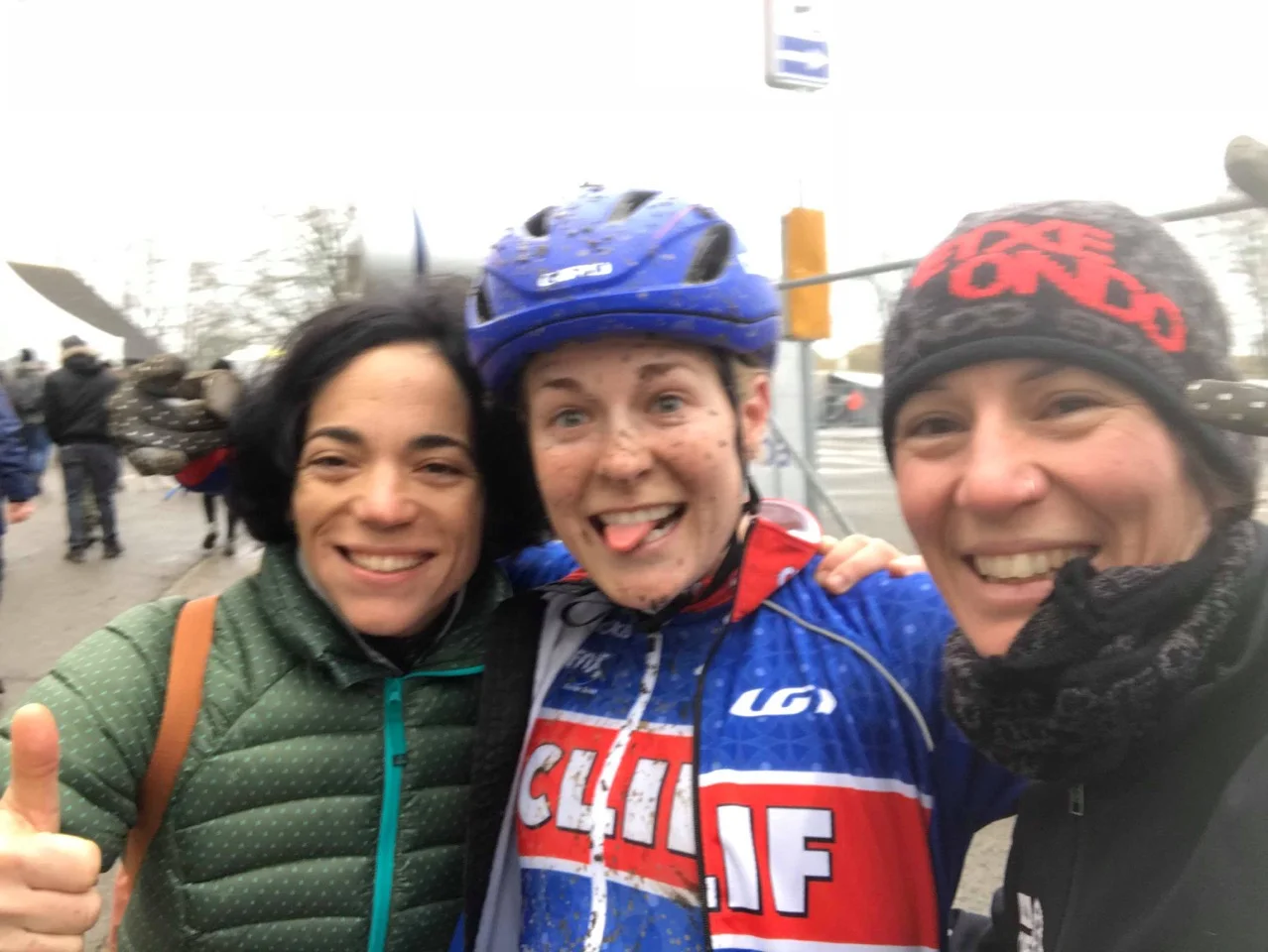 Very nice meeting Soraya and Bea at the race! Big fans of CLIF Pro Team