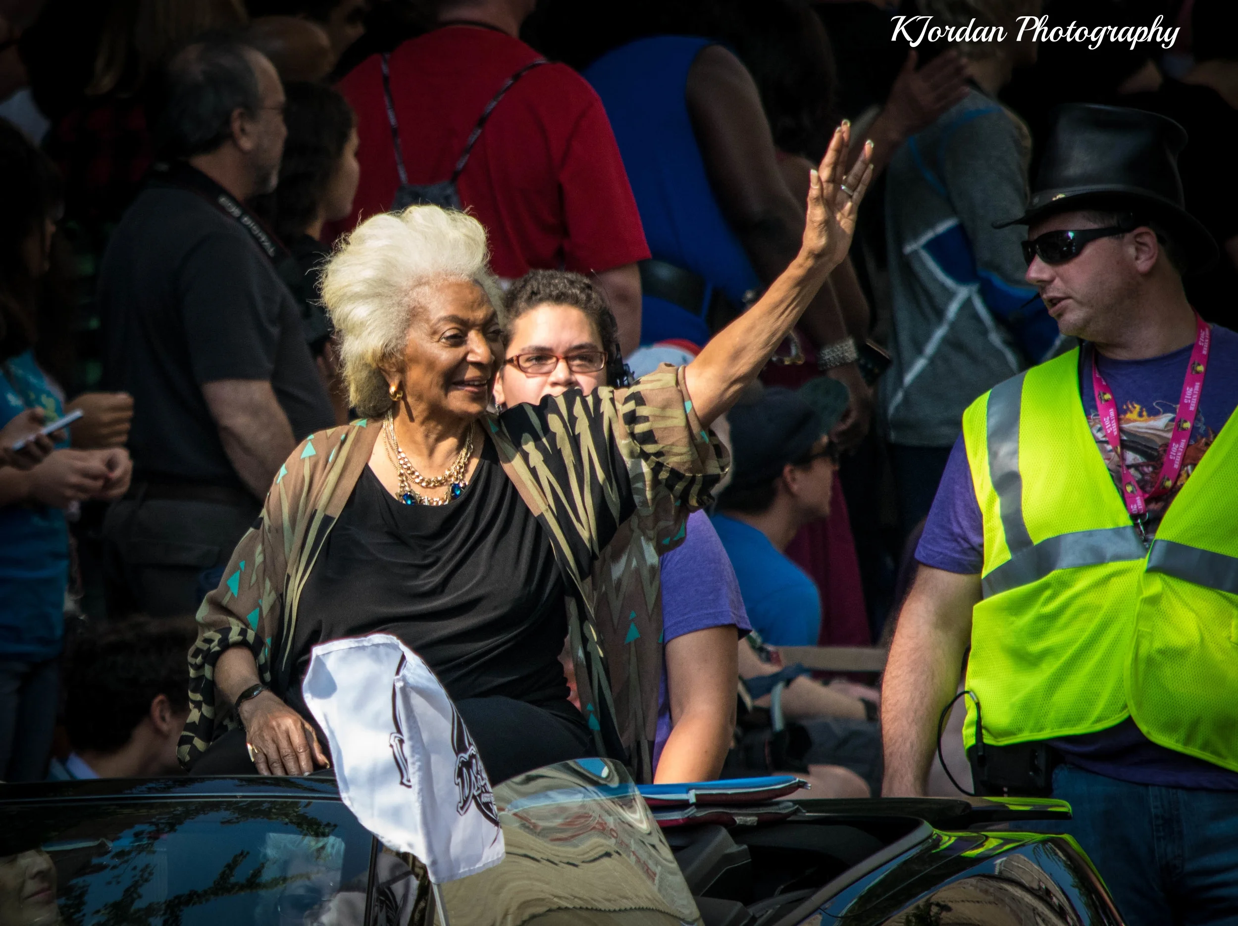 Nichelle Nichols - Dragon Con Parade