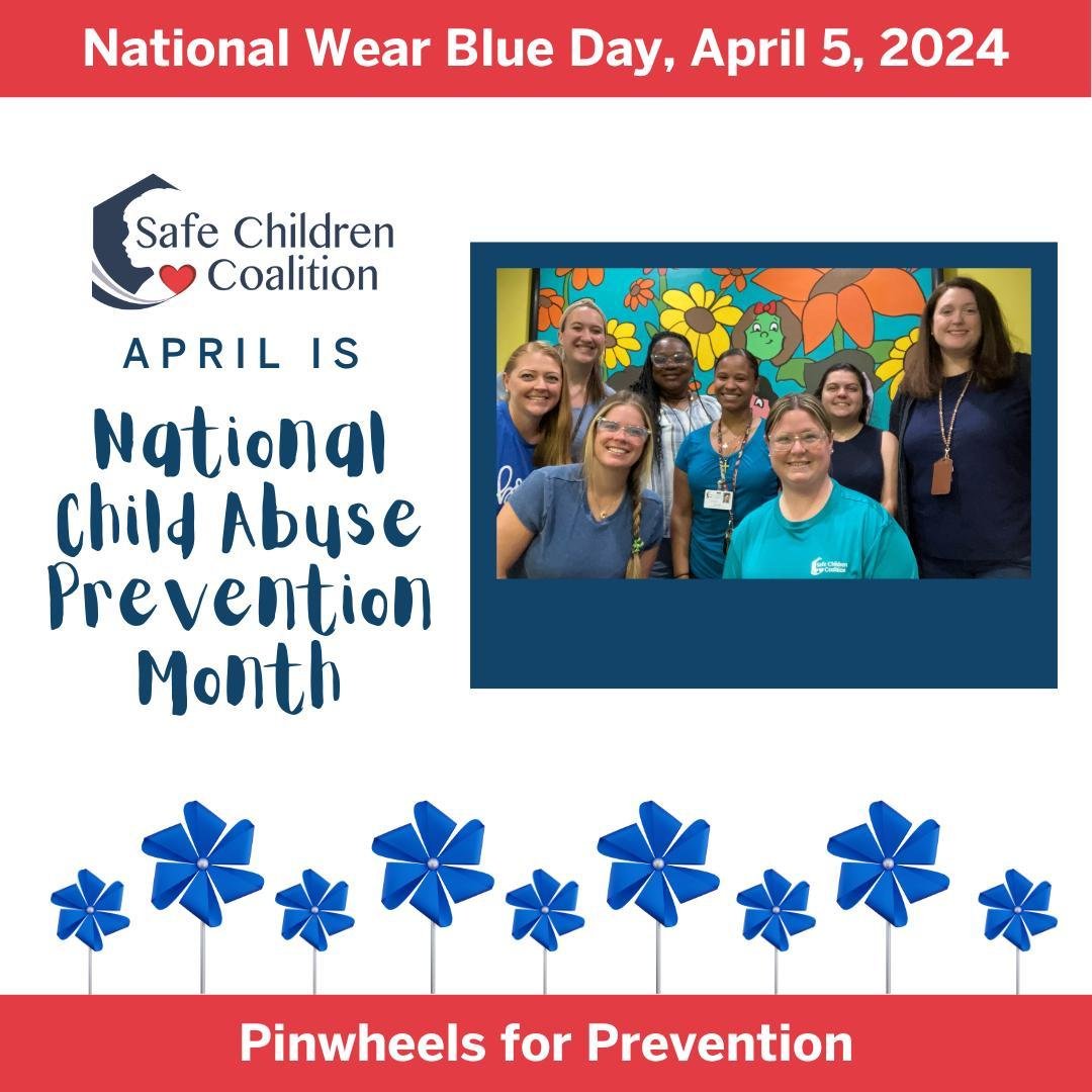 Next up we have Lead Case Manager Summer Garner and her team decked out in blue! &ldquo;It&rsquo;s important to bring awareness to child abuse prevention in order to make a change and inspire!&rdquo;