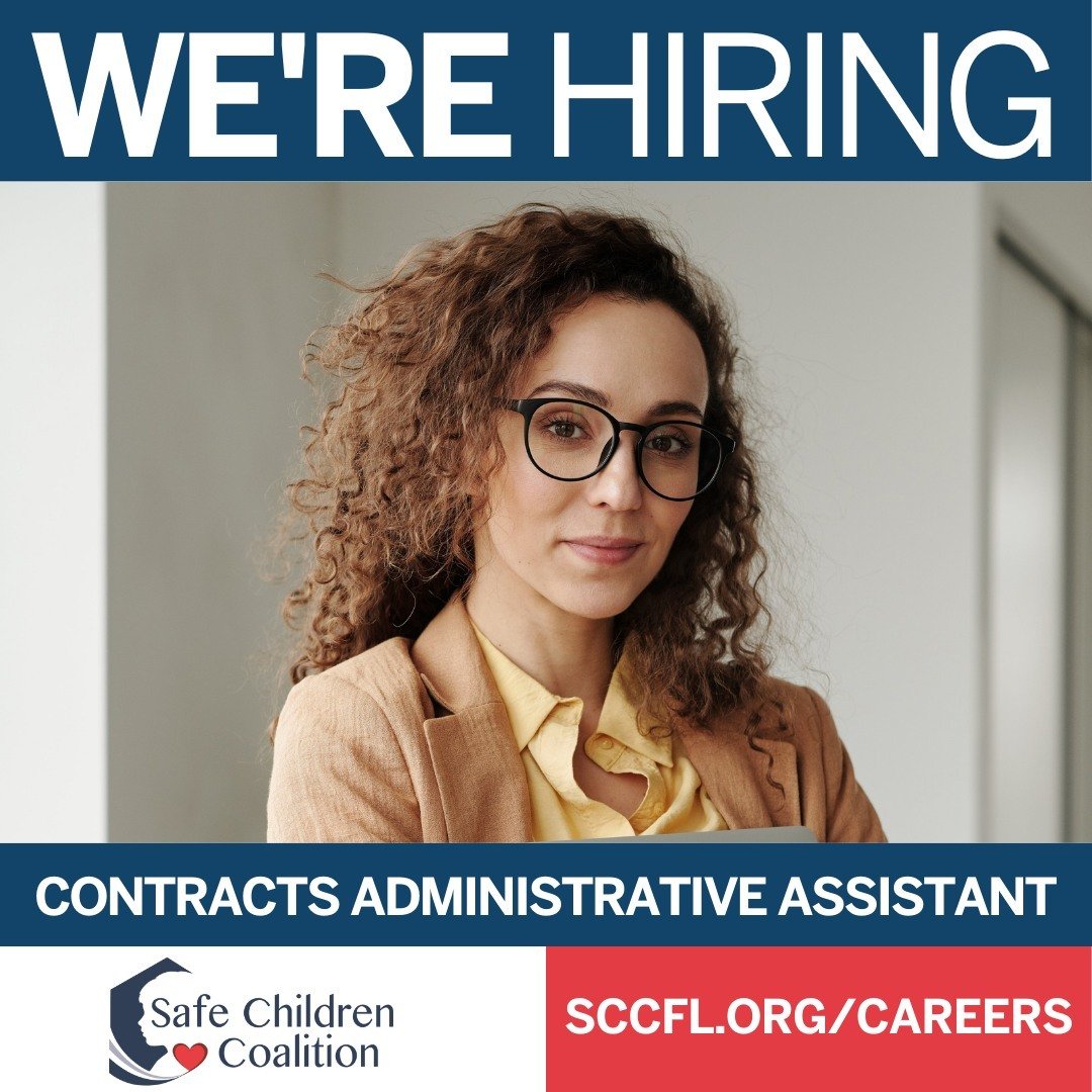 Does a career where you can use your knowledge and skills to make a difference in the community excite you? Safe Children Coalition is looking for a Contracts Administrative Assistant to join our team. Job responsibilities include administrative supp