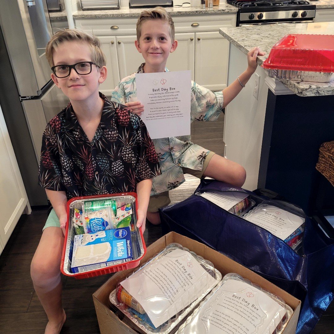 Everybody can make a difference; it doesn&rsquo;t take a lot. Even something as small as a birthday box can brighten someone&rsquo;s day. A big thank you to Sandra, her sons, and their neighborhood for this small act of kindness that will create a bi