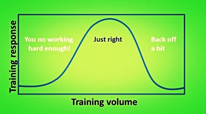 Several factors will affect your ability to adapt to exercise including stress levels, sleep, nutrition, genetics, and so forth but if you are not making progress with your training it likely indicates something is off with your training load. On the other hand if you are just constantly crushing yourself with high frequency training consisting of intense, voluminous sessions it will catch up to you over time and you wont be able to recover or experience burn out. If youre sticking to good exercise principles (see here) and making good progress, then all is well.