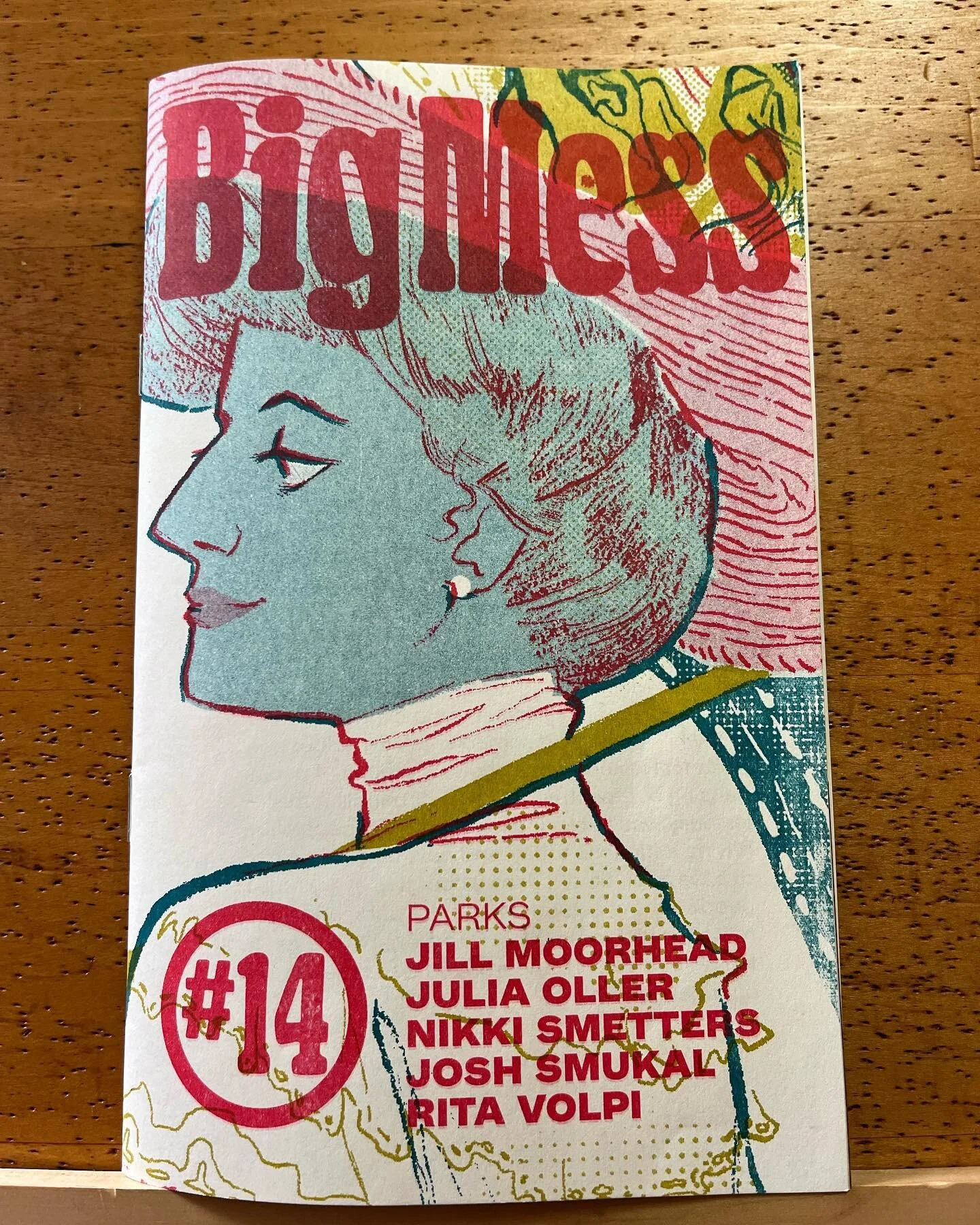 It was big fun being in the Big Mess &ldquo;Parks&rdquo; issue for @clatterpress this summer! I like risograph for its unpredictability and enjoyed experimenting with different pre-separation methods. Naturally I took &ldquo;parks&rdquo; and seasoned