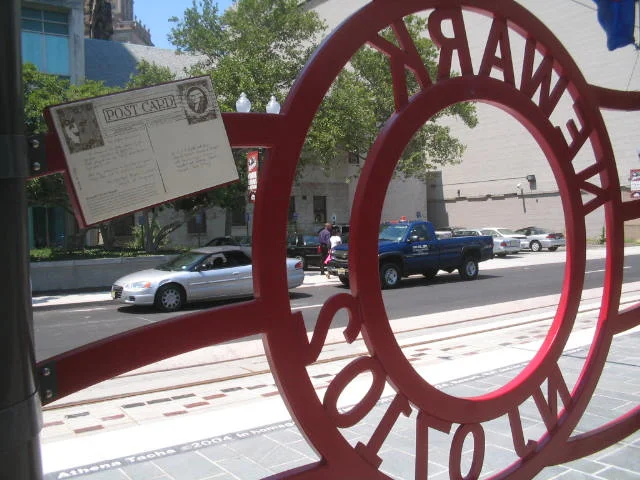 Postcards from the Past, detail of postmark