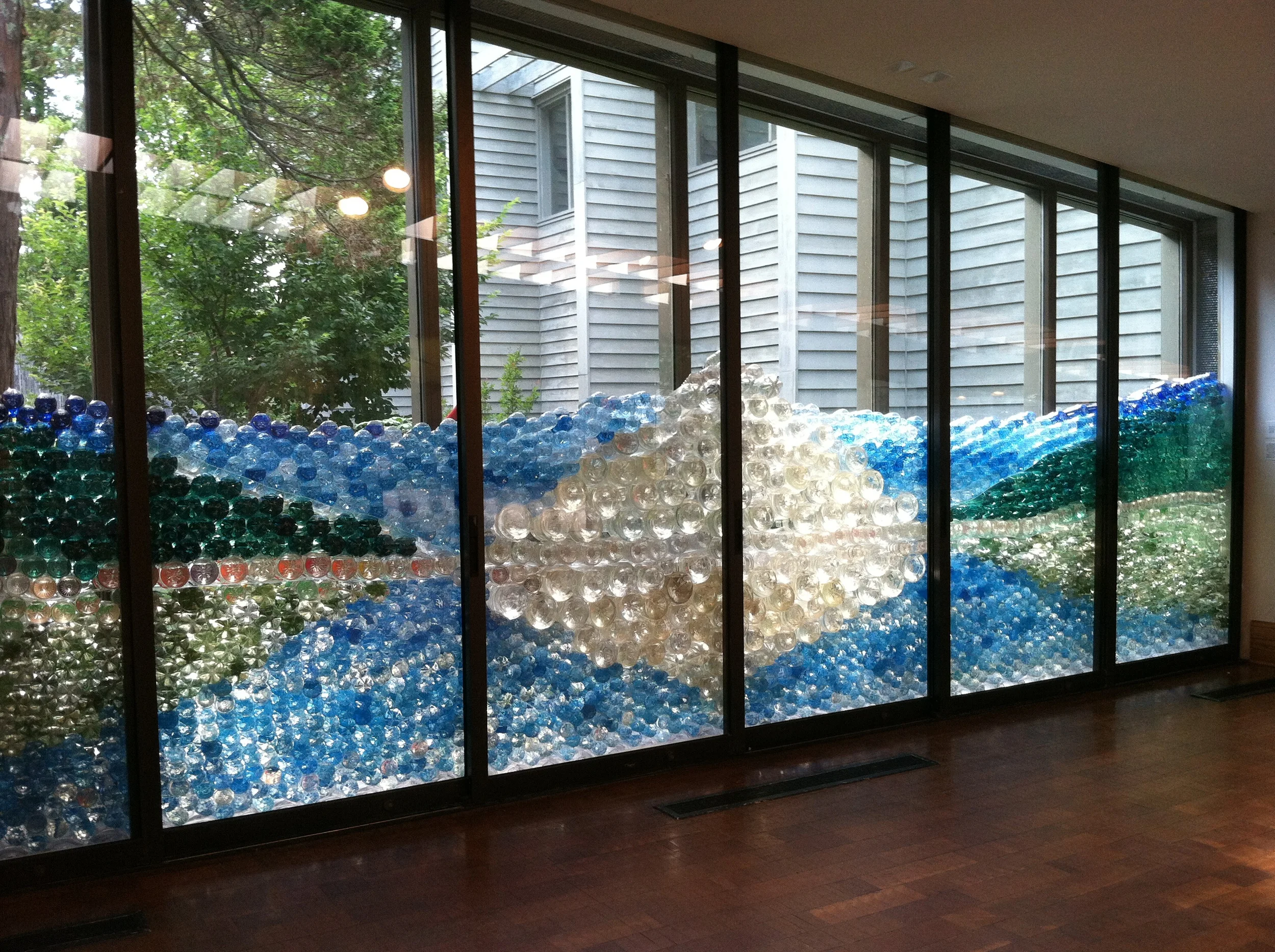 Water: Illusions of Purity, upper level atrium