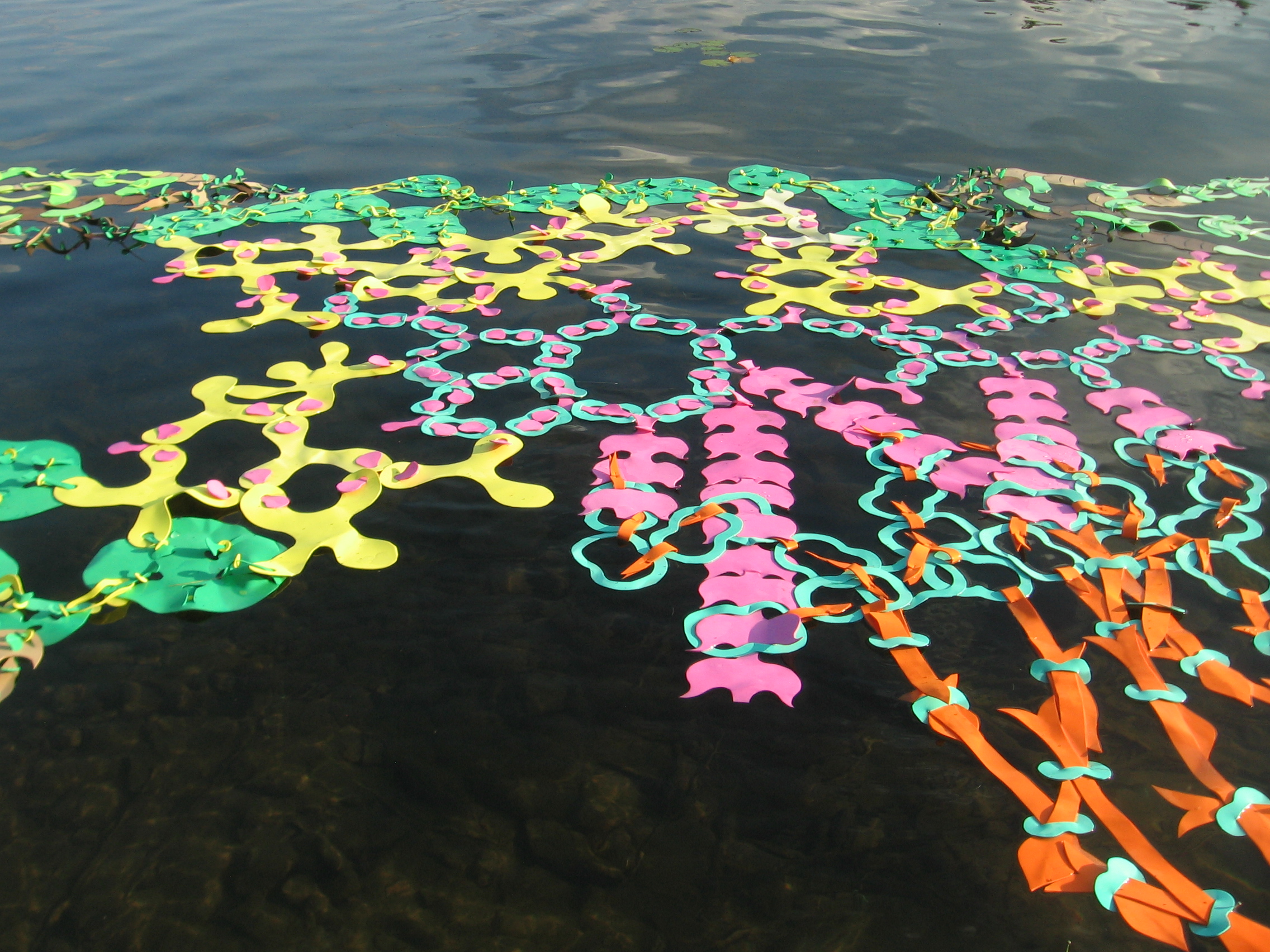 Flotation Device Series, interlocking forms, detail