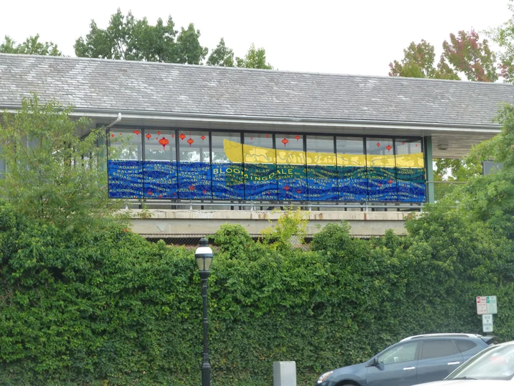 “The Venice of New Jersey” proposed artwork for Cranford Station Windscreen, NJ Transit, Cranford, NJ